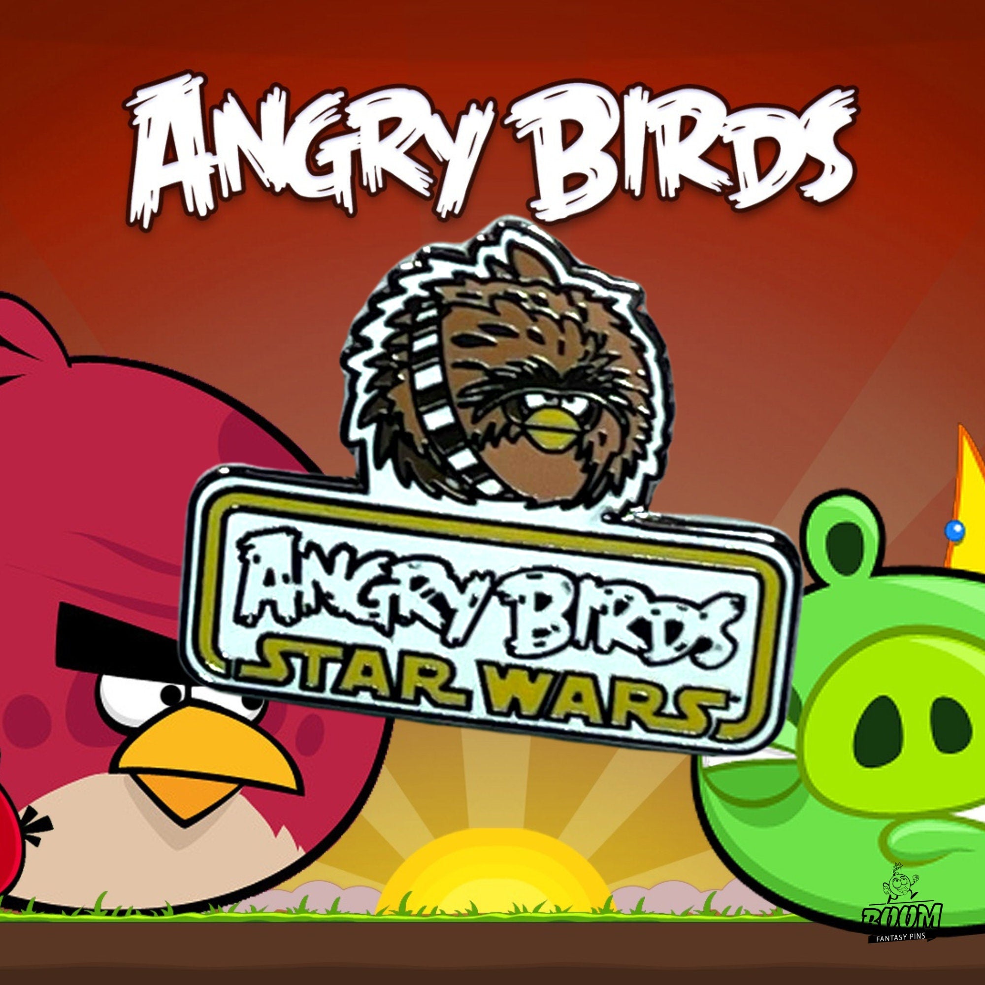 Pin's – Rouge d'Angry Birds Star Wars – Disney Fantasy