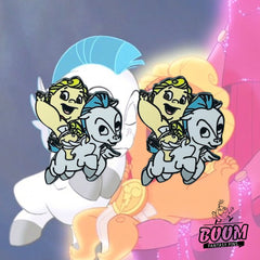 Boutons de manchette – Zeus chevauchant Pégase d'Hercule – Disney Fantasy