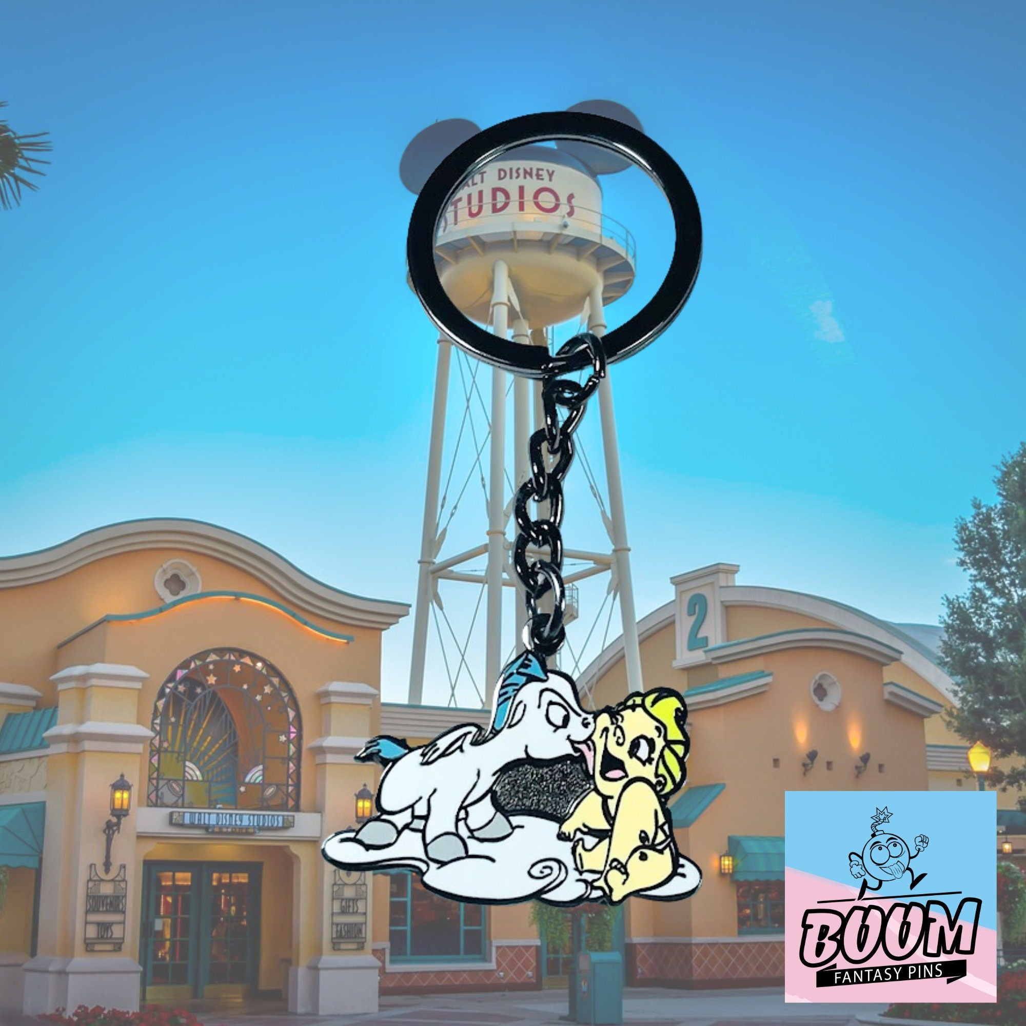 Llavero – Hércules y Pegaso de Hércules Disney Fantasy