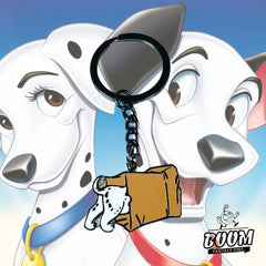 Porte-clés – Les chiots Pongo et Perdita des 101 Dalmatiens – Disney Fantasy