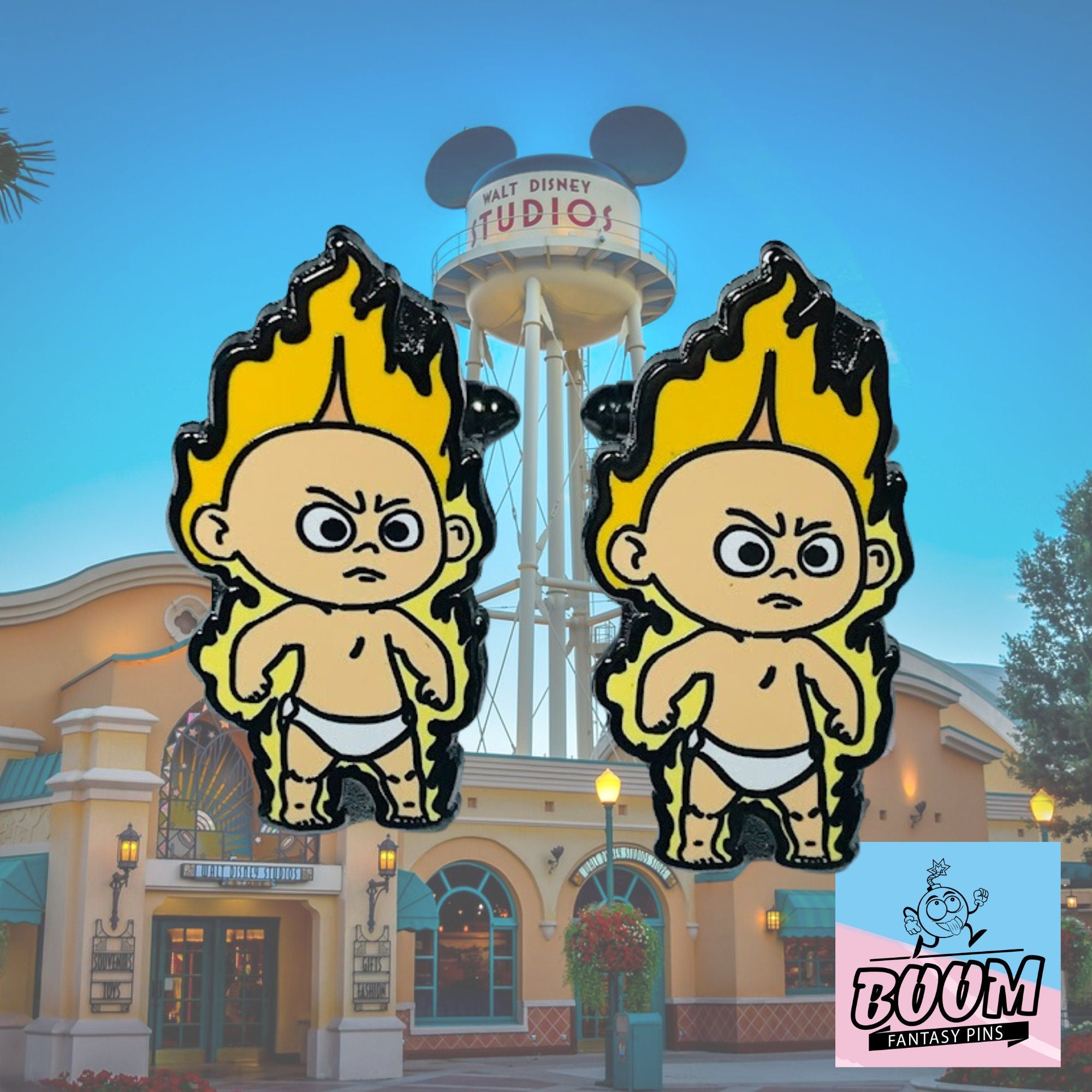 Boutons de manchette – Jack Jack Parr des Indestructibles – Disney Fantasy