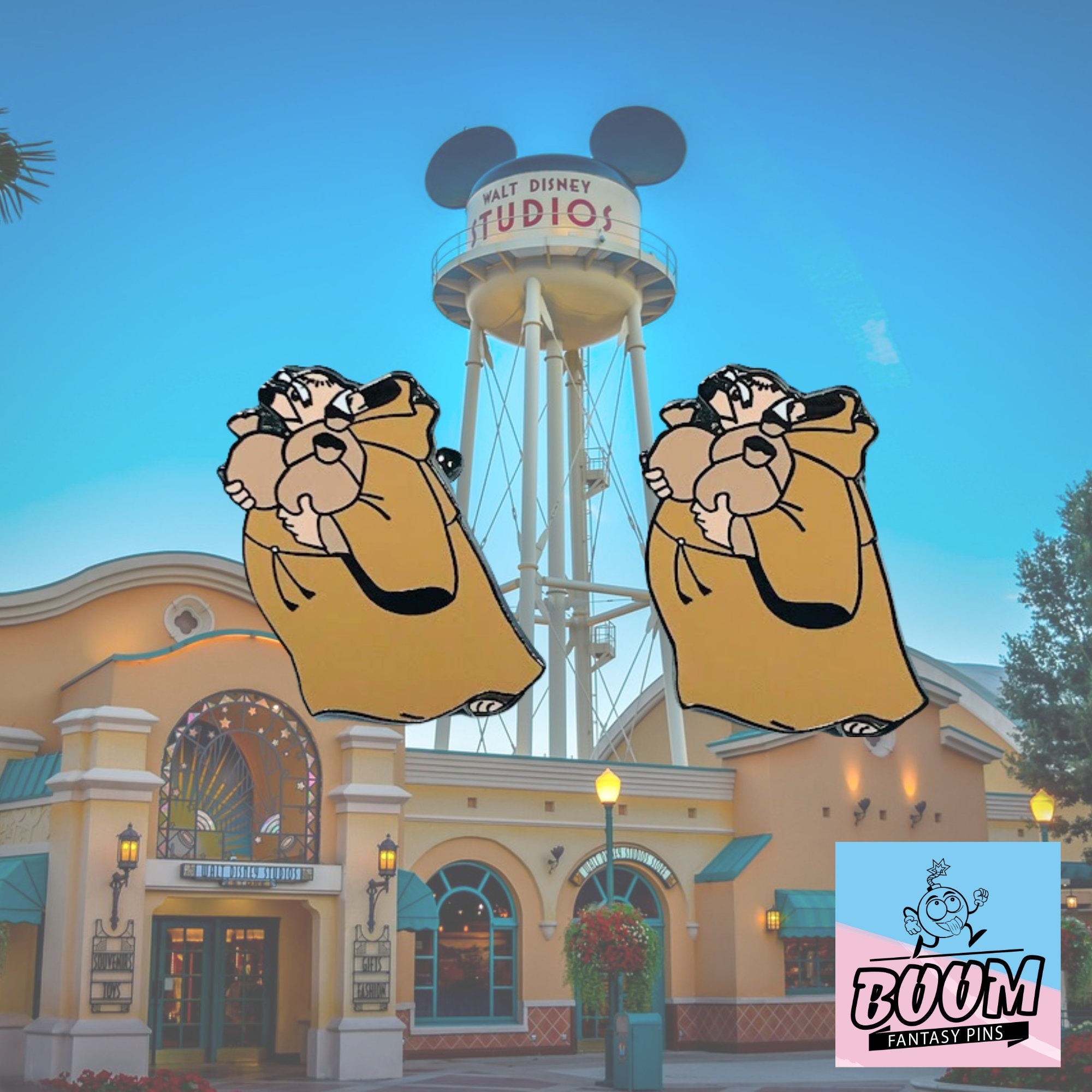 Cufflinks – Friar Tuck from Robin Hood – Disney Fantasy