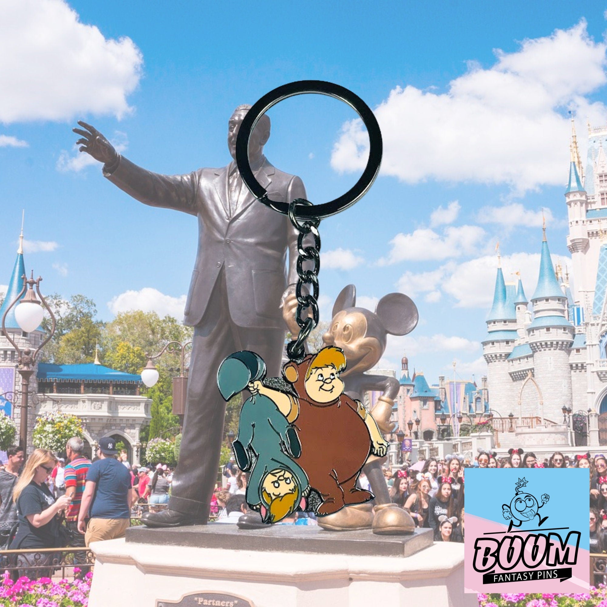 Llavero – Cubby y Slightly de Peter Pan – Disney Fantasy