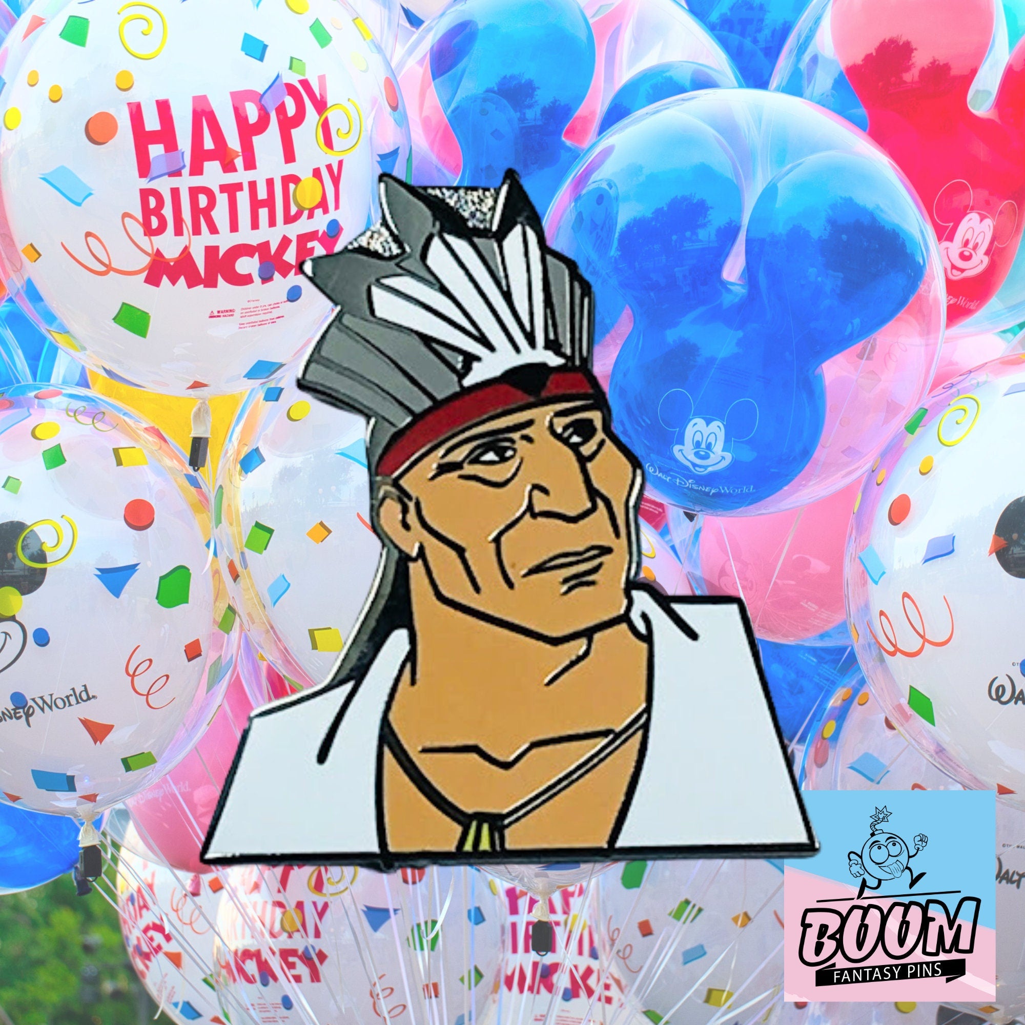 Pin – Jefe Powhatan de Pocahontas – Disney Fantasy