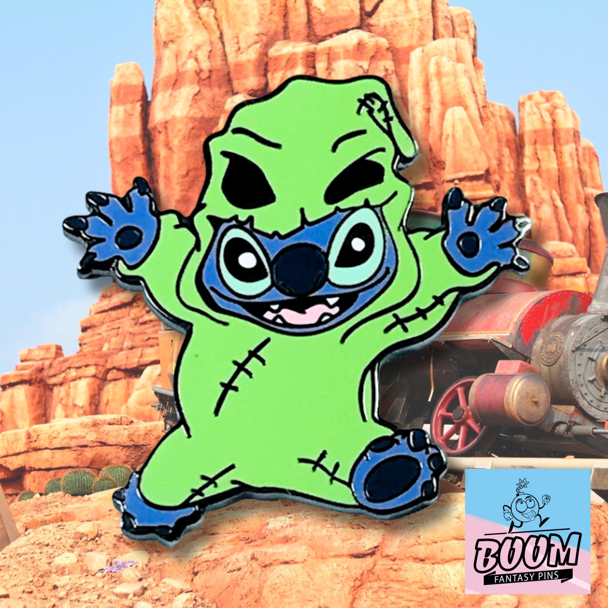 Pin – Stitch como Oogie Boogie de Lilo y Stitch – Disney Fantasy