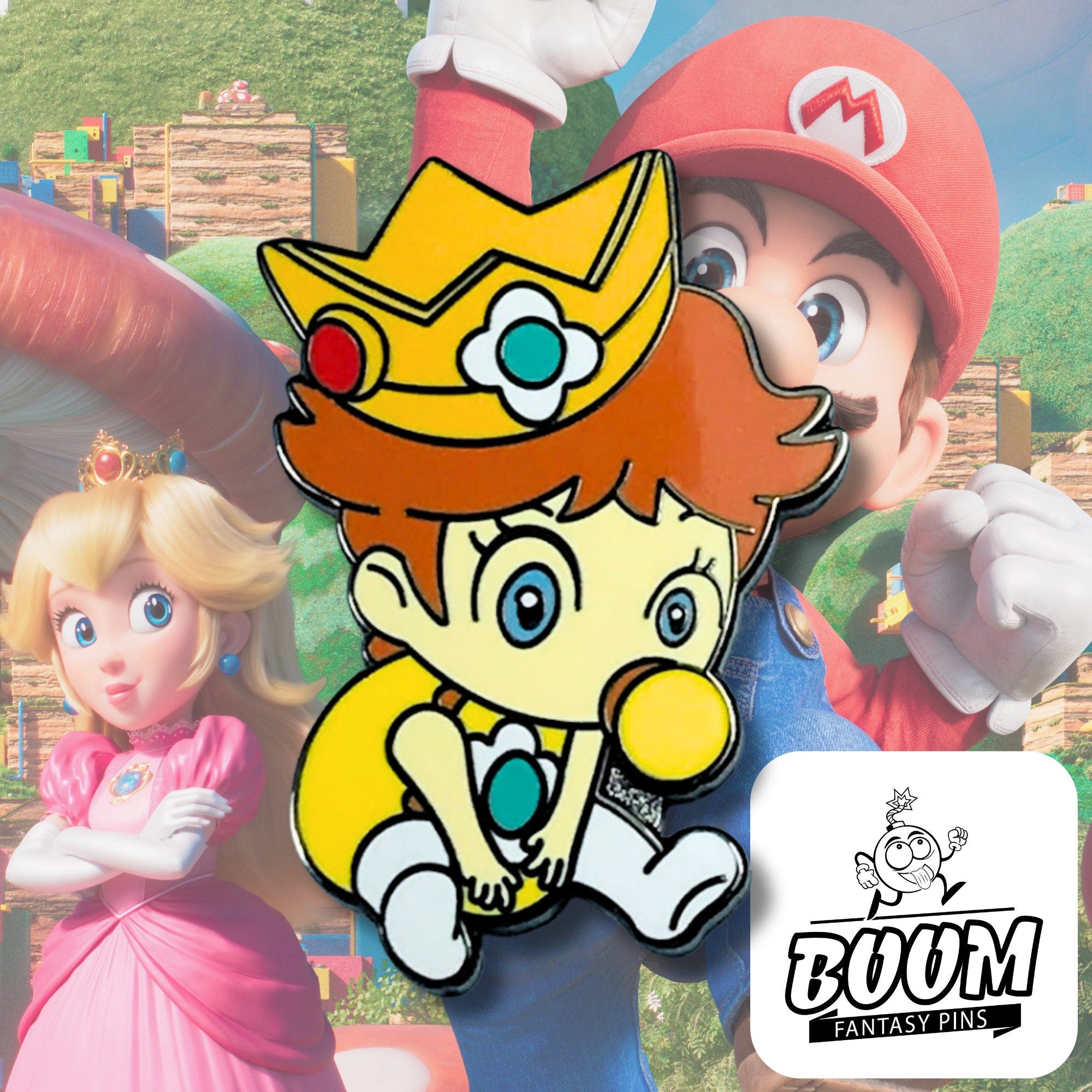 Pin's – Princesse Daisy de Super Mario Bros – Disney Fantasy