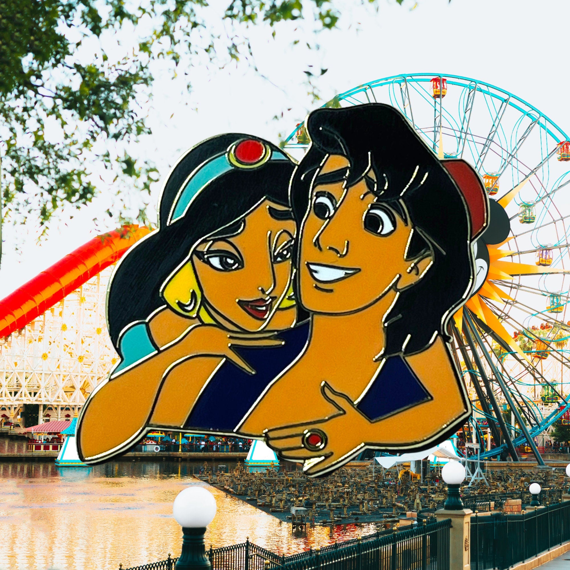 Pin's – Princesse Jasmine d'Aladdin – Disney Fantasy