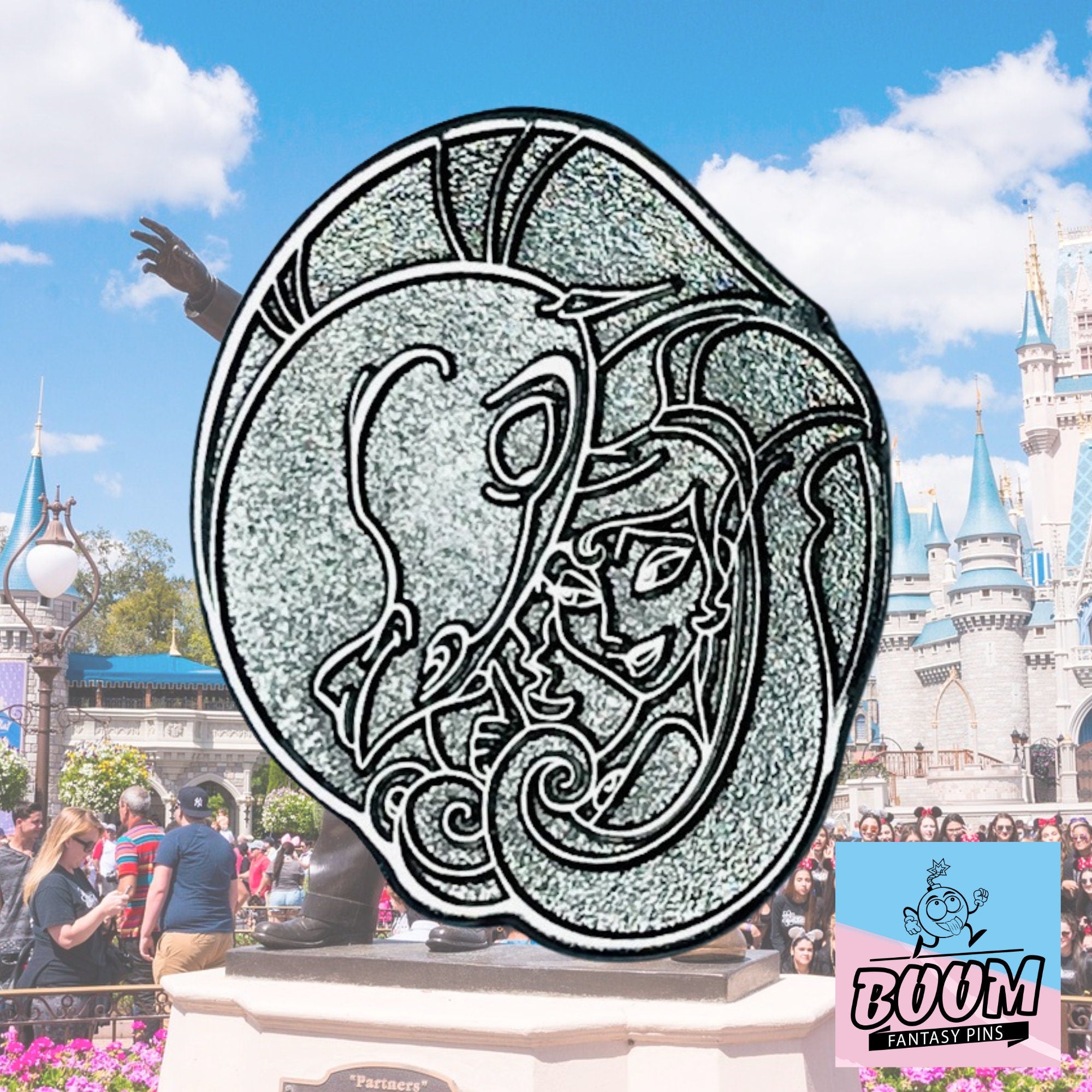 Pin's – Mégara et Pégase d'Hercule – Disney Fantasy