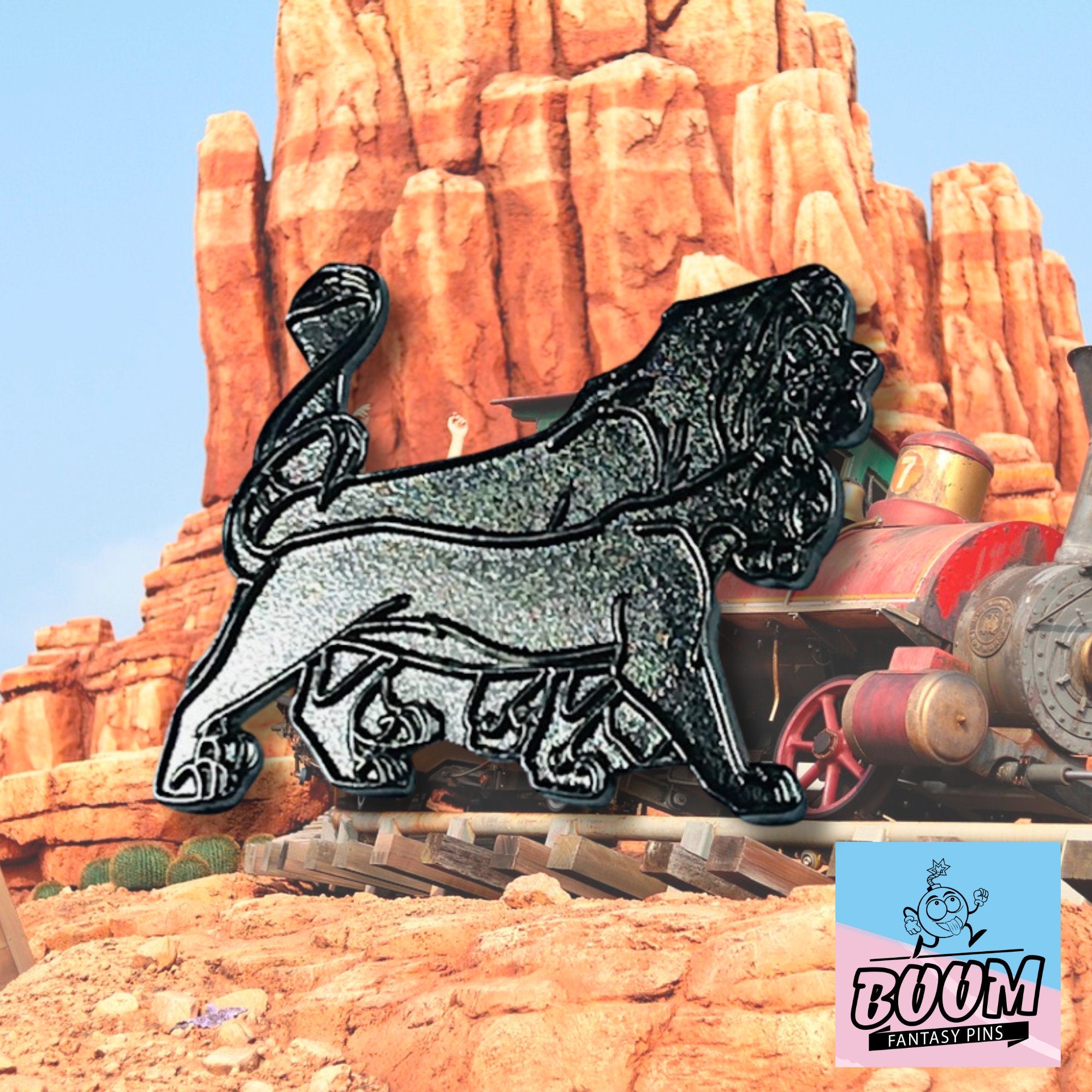 Pin's – Simba et Nala du Roi Lion – Disney Fantasy