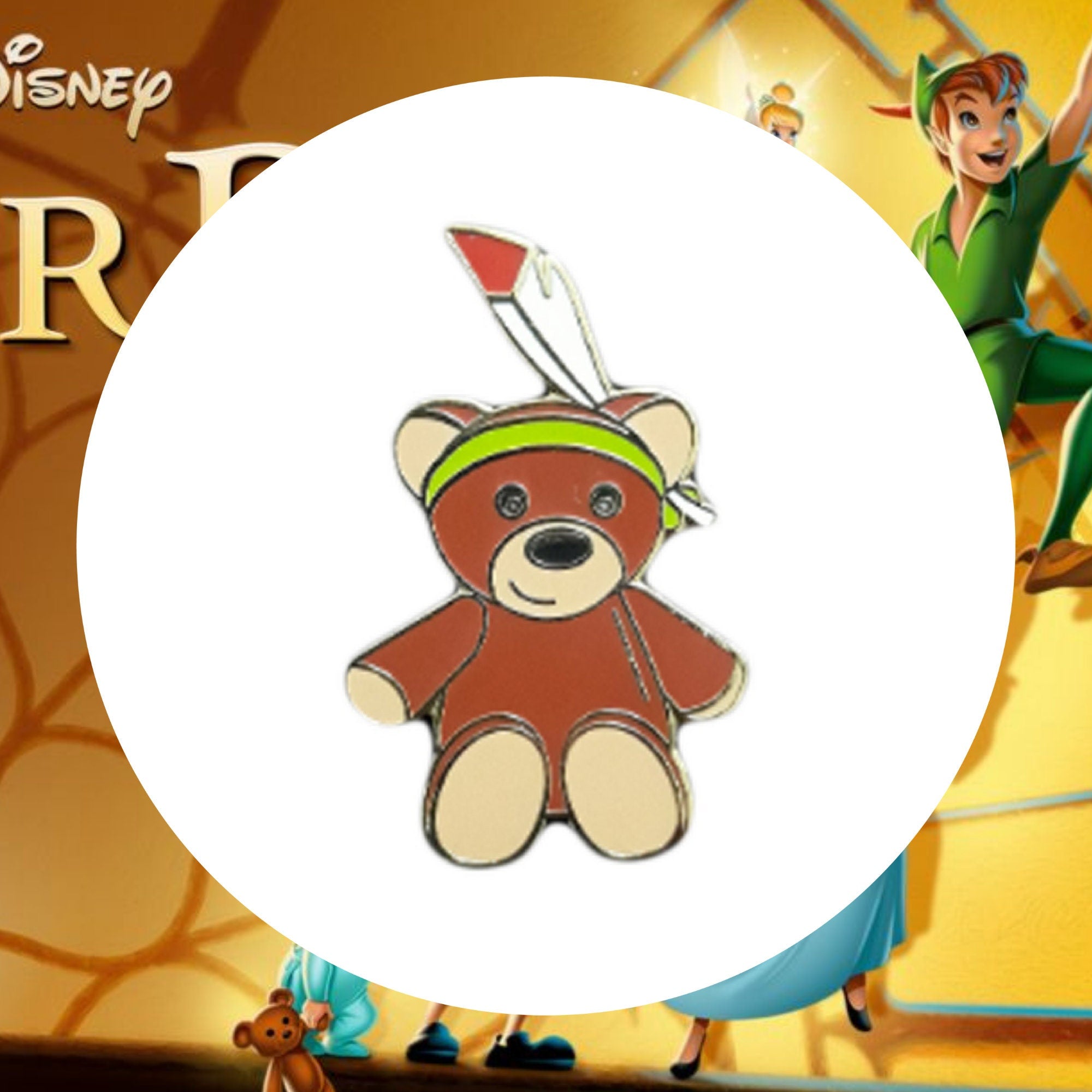 Pin – Osito de peluche de Peter Pan – Disney Fantasy
