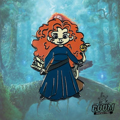 Pin's – Princesse Merida du film Rebelle – Disney Fantasy
