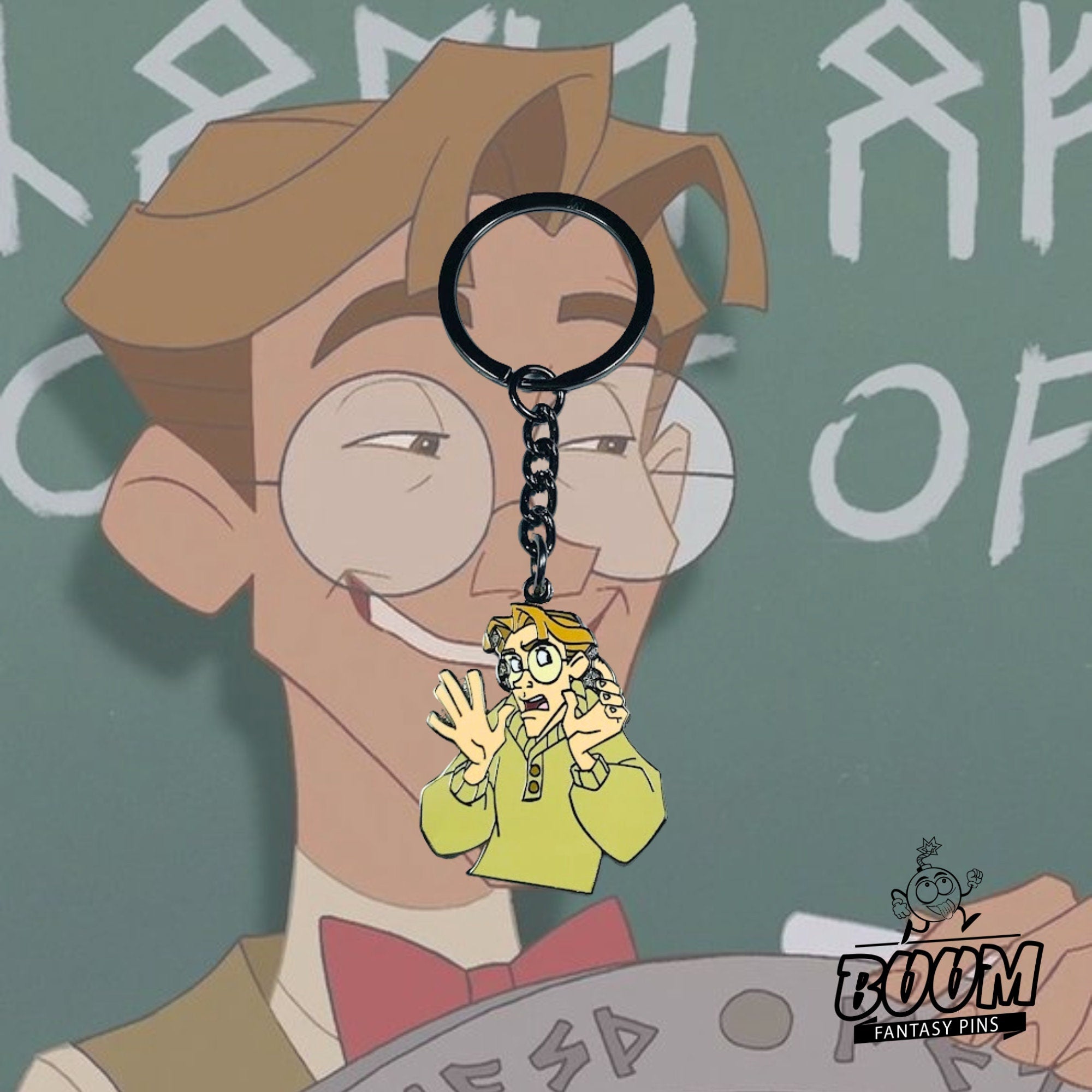 Porte-clés – Milo Thatch d'Atlantide, l'empire perdu – Disney Fantasy