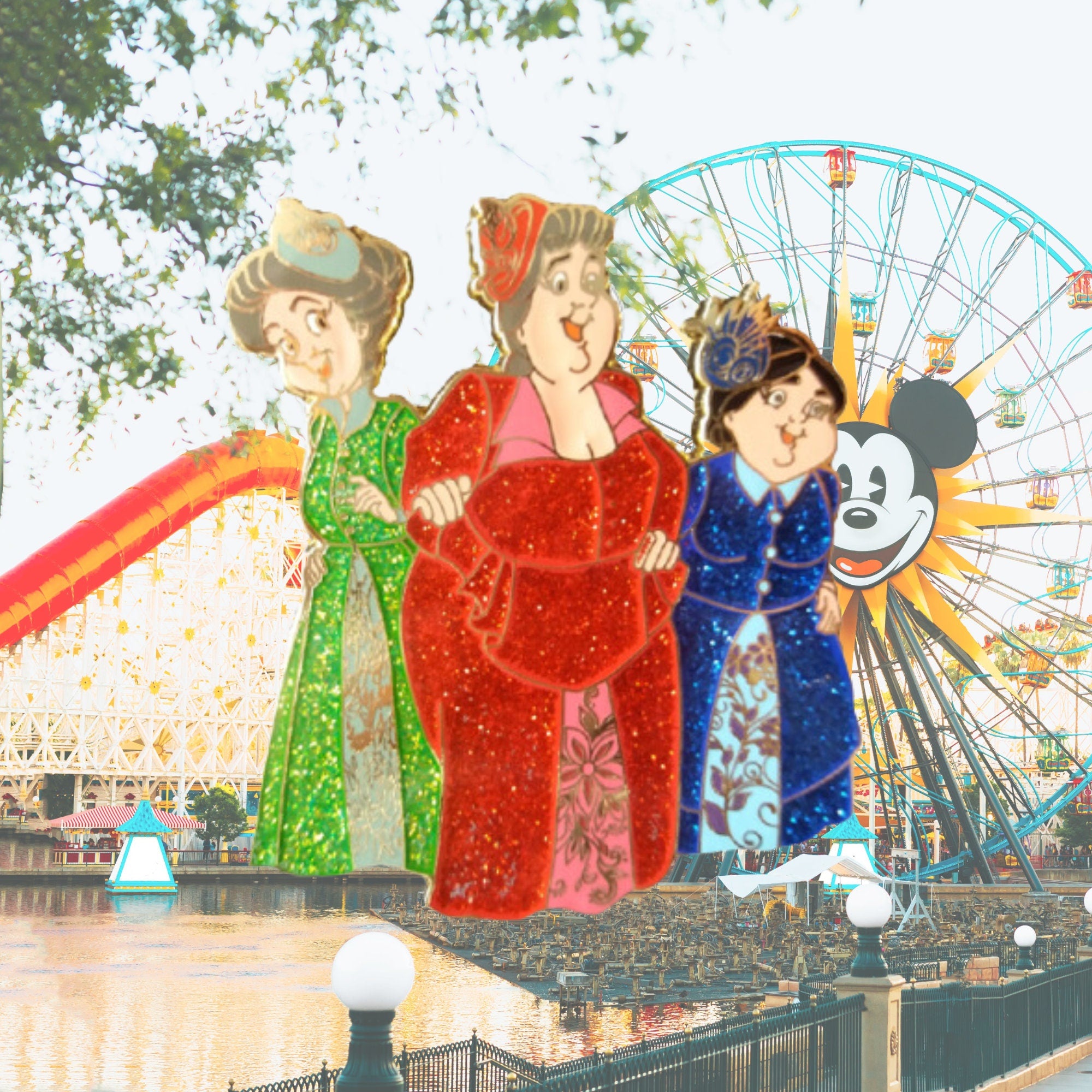 Pin – Flora Fauna y Primavera de La Bella Durmiente – Disney Fantasy