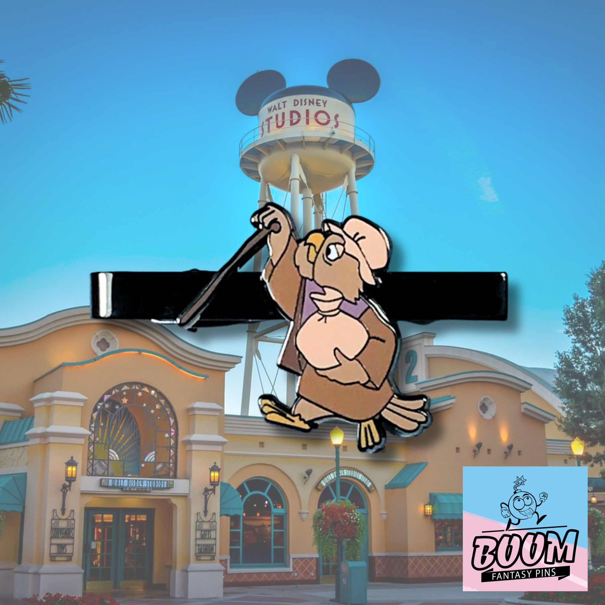 Pinza de corbata – Pájaro de Robin Hood – Fantasía Disney