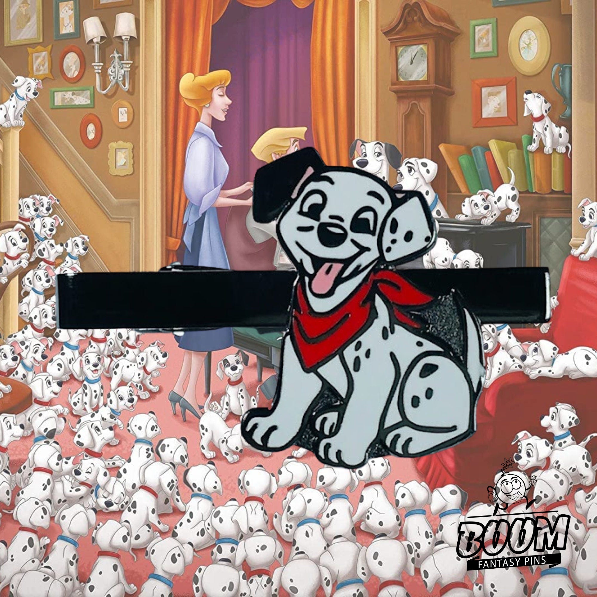 Pinza de corbata – Cachorro dálmata de 101 Dálmatas – Disney Fantasy