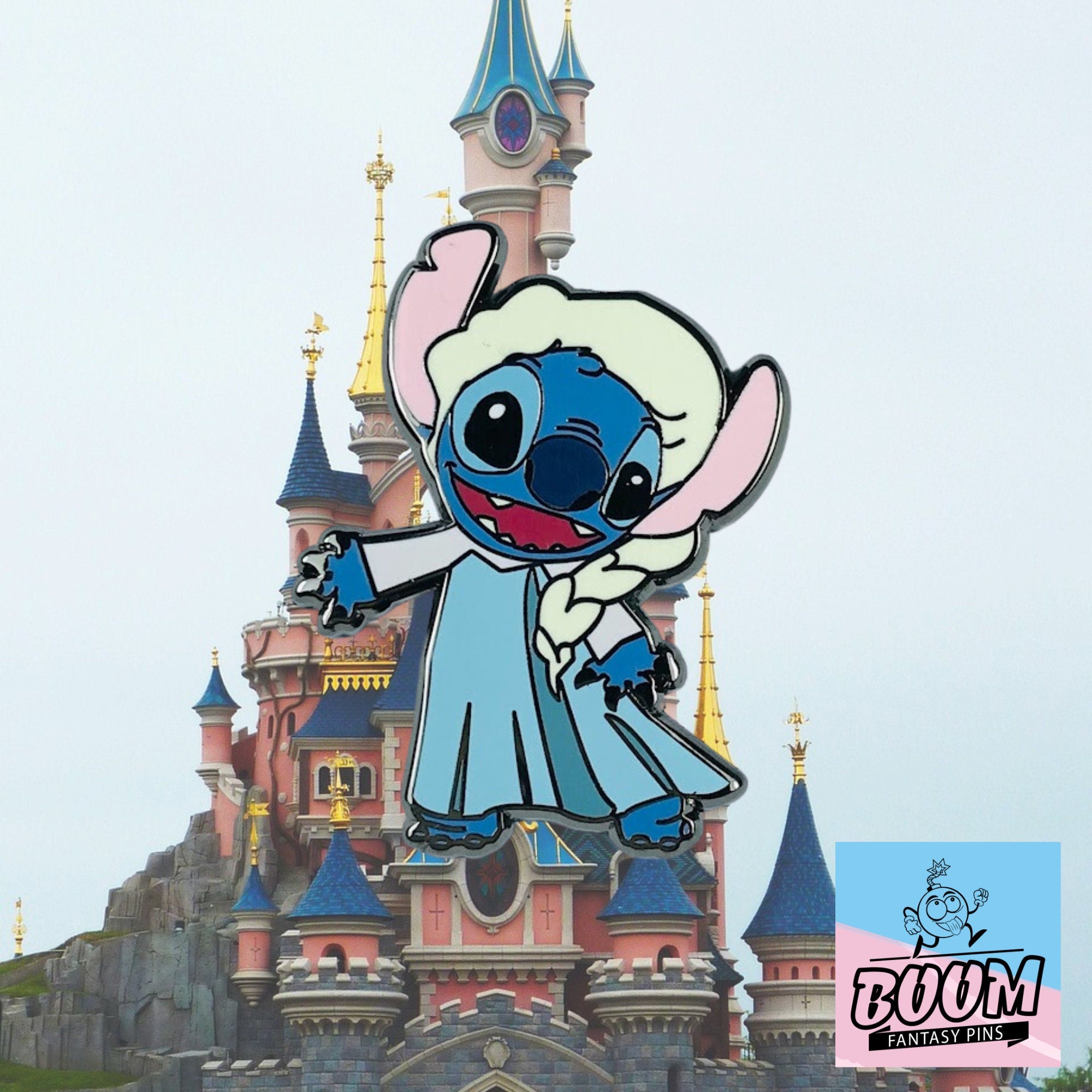 Pin – Stitch como Elsa de Lilo y Stitch – Disney Fantasy