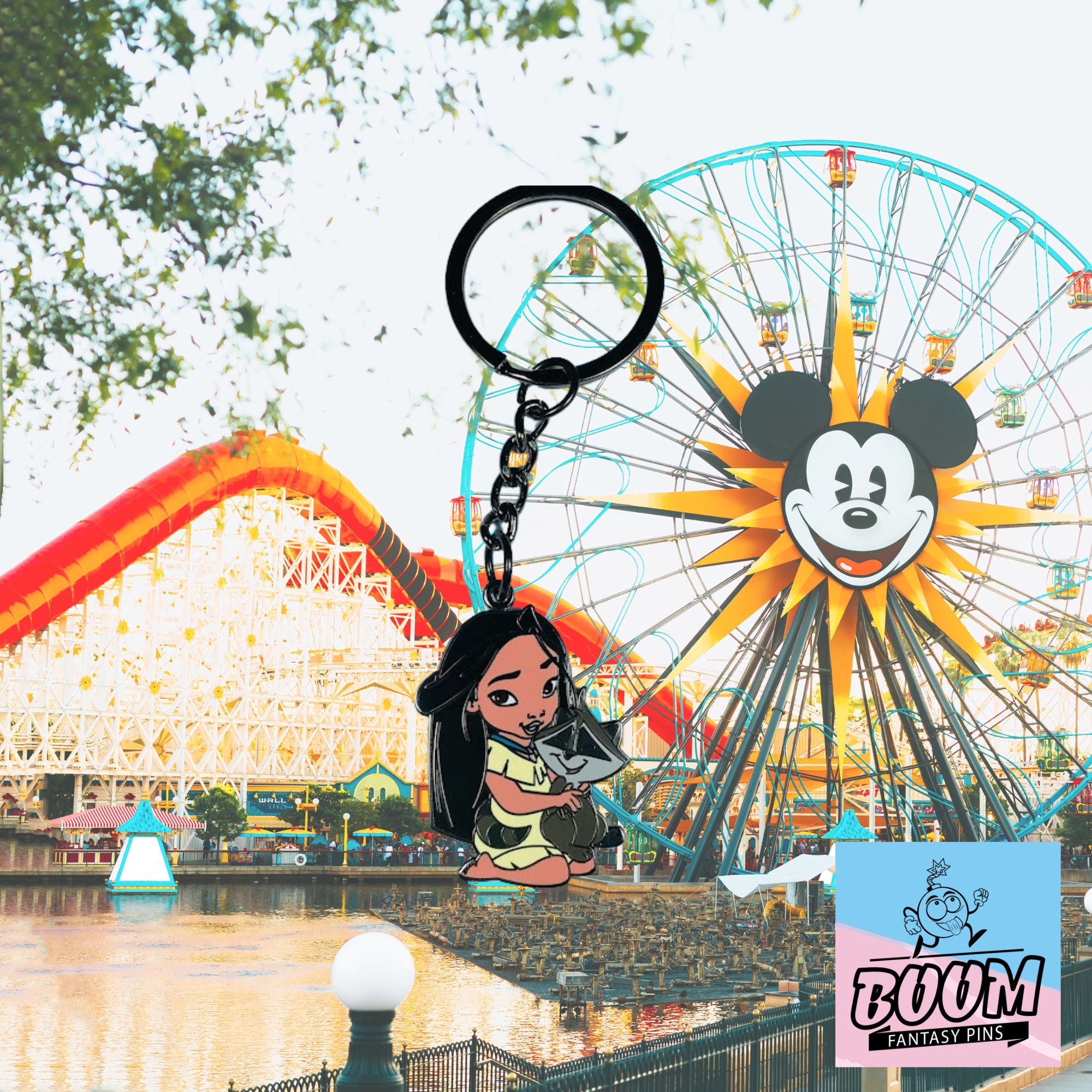 Porte-clés – Meeko de Pocahontas – Disney Fantasy