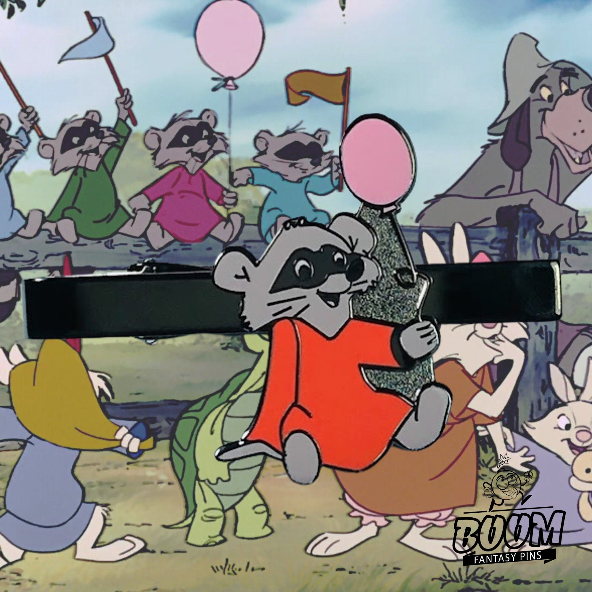 Pince à cravate – Raton laveur Robin des Bois du film Robin des Bois – Disney Fantasy