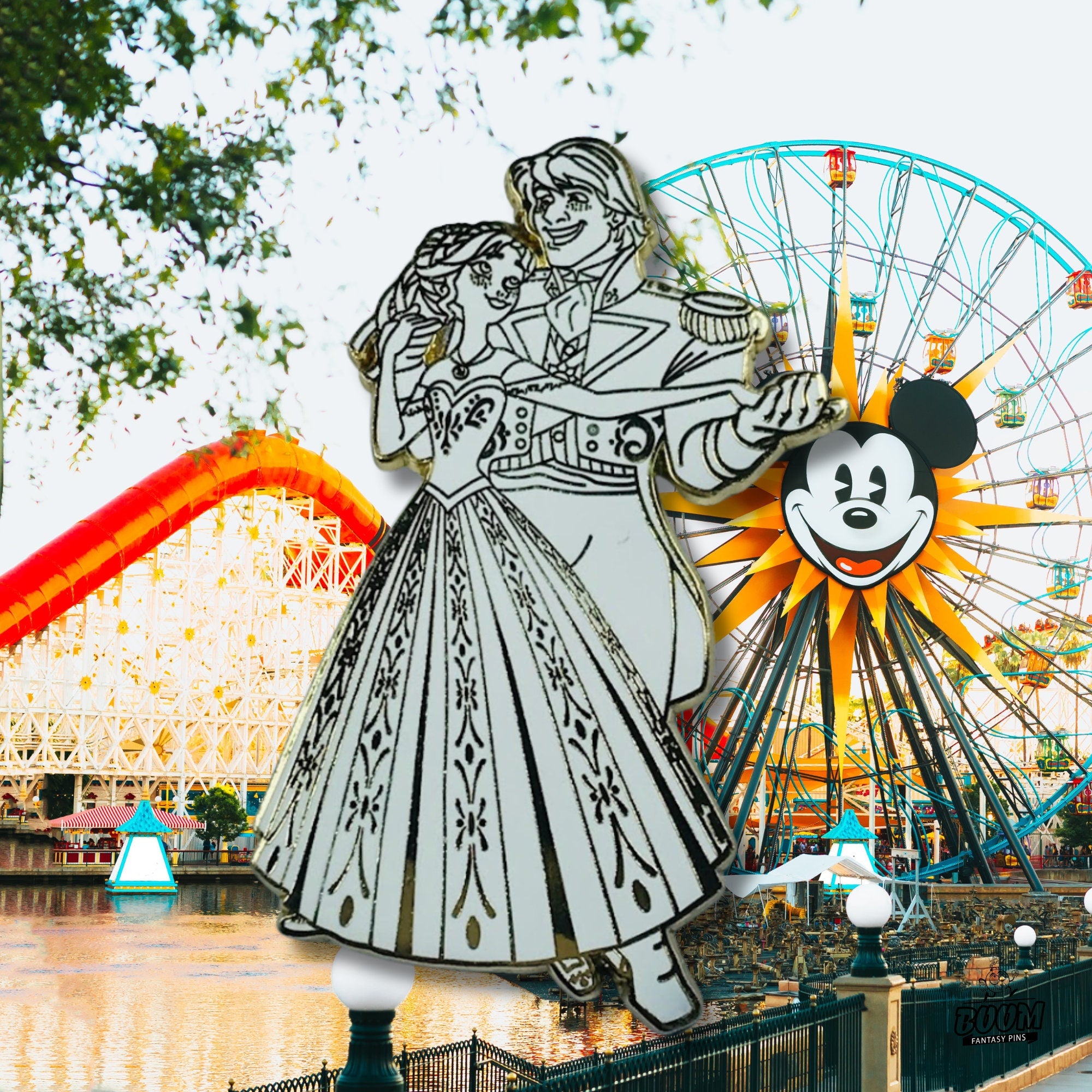 Pin's – Princesse Anna et Kristoff de La Reine des Neiges – Disney Fantasy