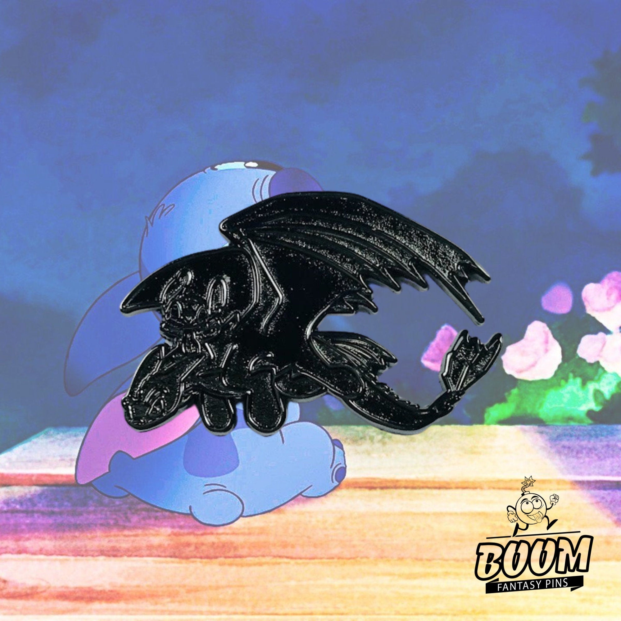 Épingle – Expérience 626 : Stitch de Lilo &amp; Stitch et Krokmou de Dragons – Disney Fantasy