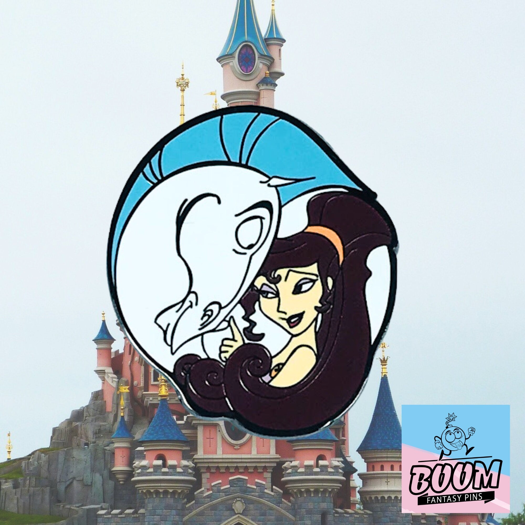 Pin's – Mégara et Pégase d'Hercule – Disney Fantasy