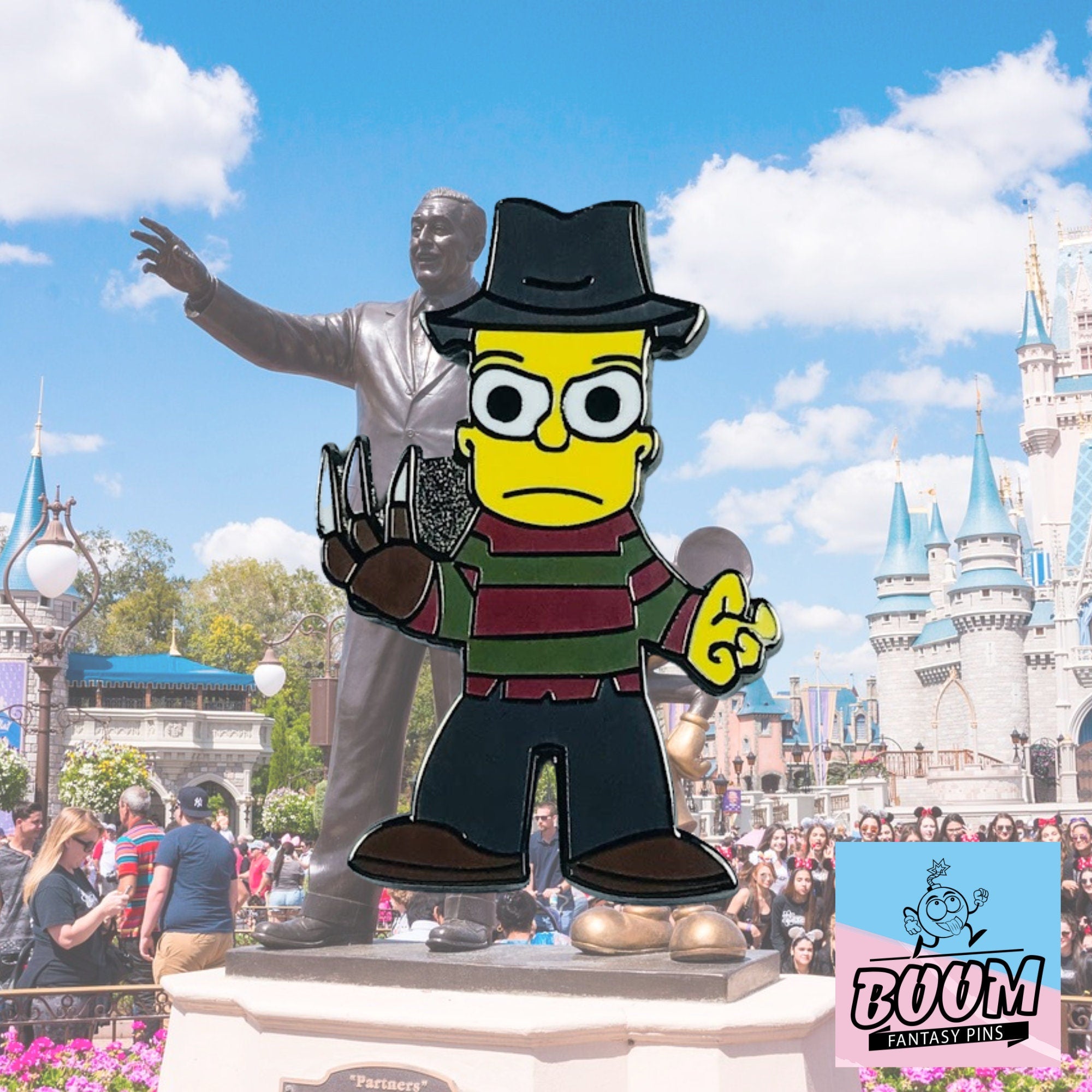 Pin's – Bart Simpson des Simpson – Disney Fantasy