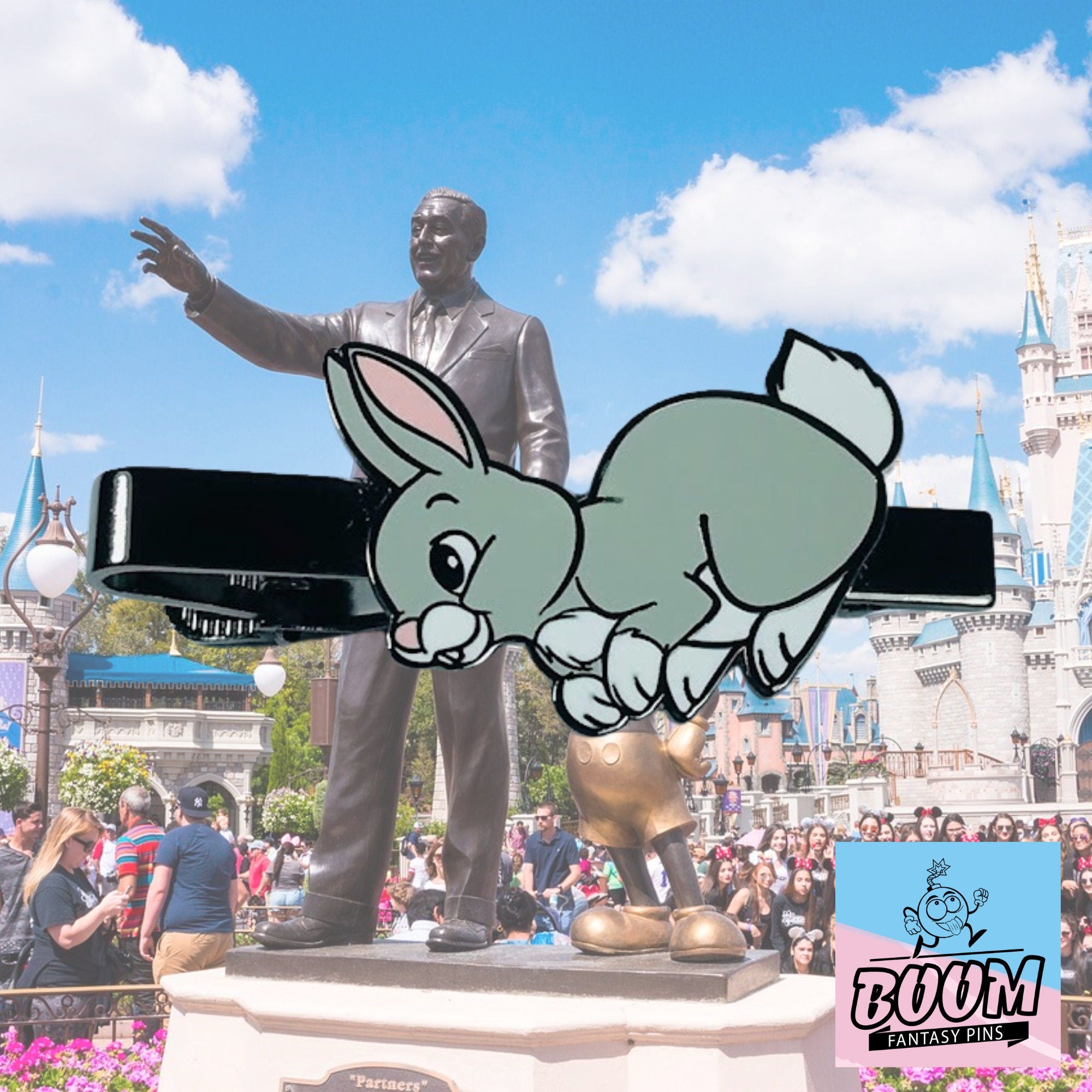 Pinza de corbata – Conejo de Blancanieves y los siete enanitos – Disney Fantasy