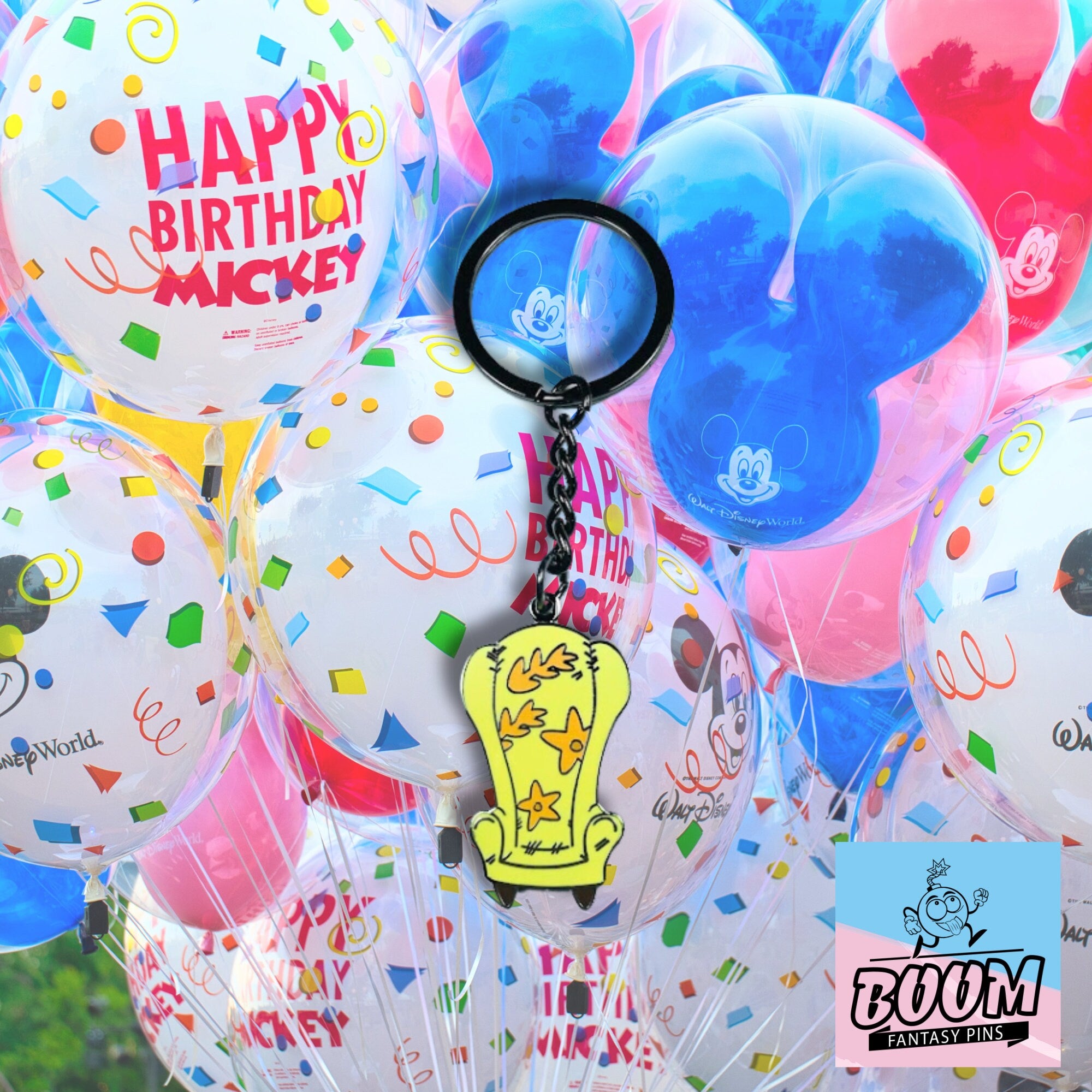 Llavero – Sillón original de diseño original – Disney Fantasy