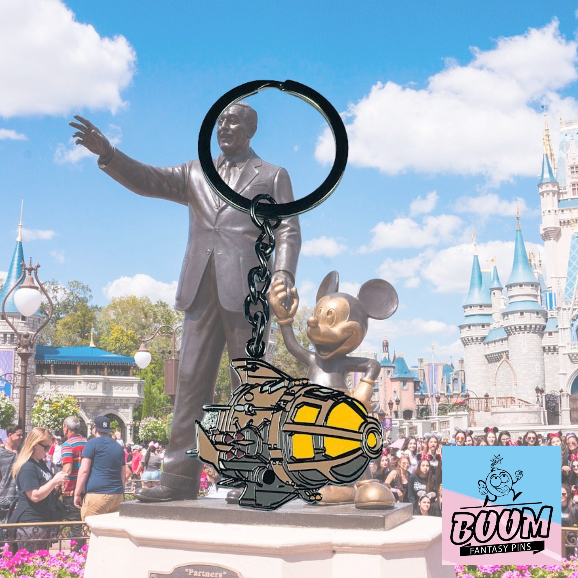 Llavero – Sub Pods de Atlantis El Imperio Perdido – Disney Fantasy