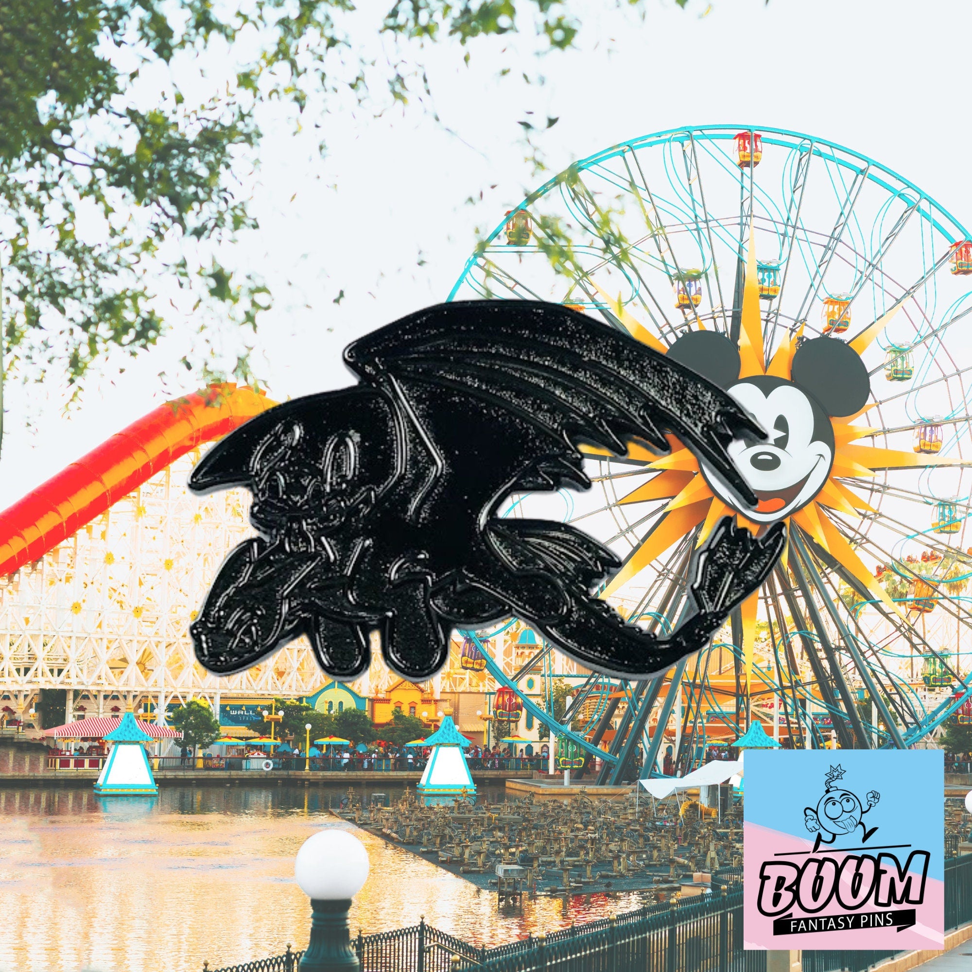 Épingle – Expérience 626 : Stitch de Lilo &amp; Stitch et Krokmou de Dragons – Disney Fantasy