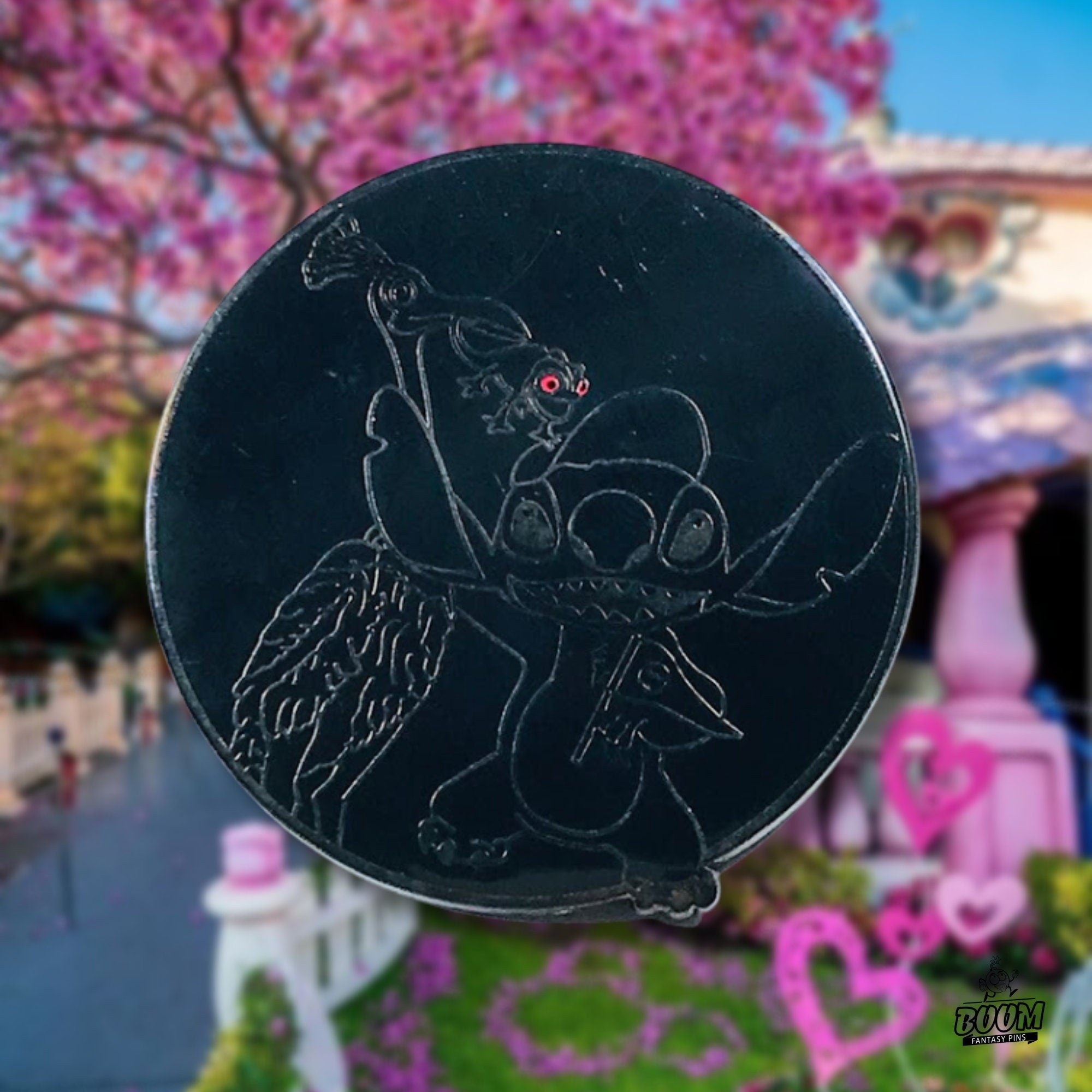 Pin – Stitch Pascal y Kevin de Lilo y Stitch Enredados Disney Fantasy