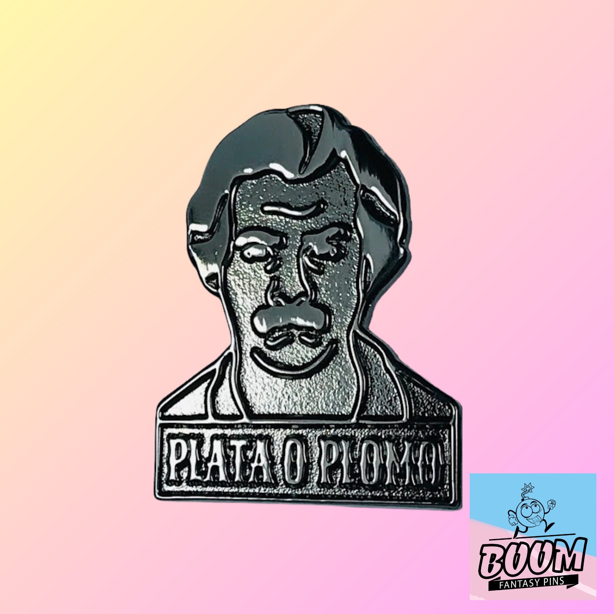 Pin – Pablo Escobar from Pablo Escobar Narratives – Netflix Crime Drama