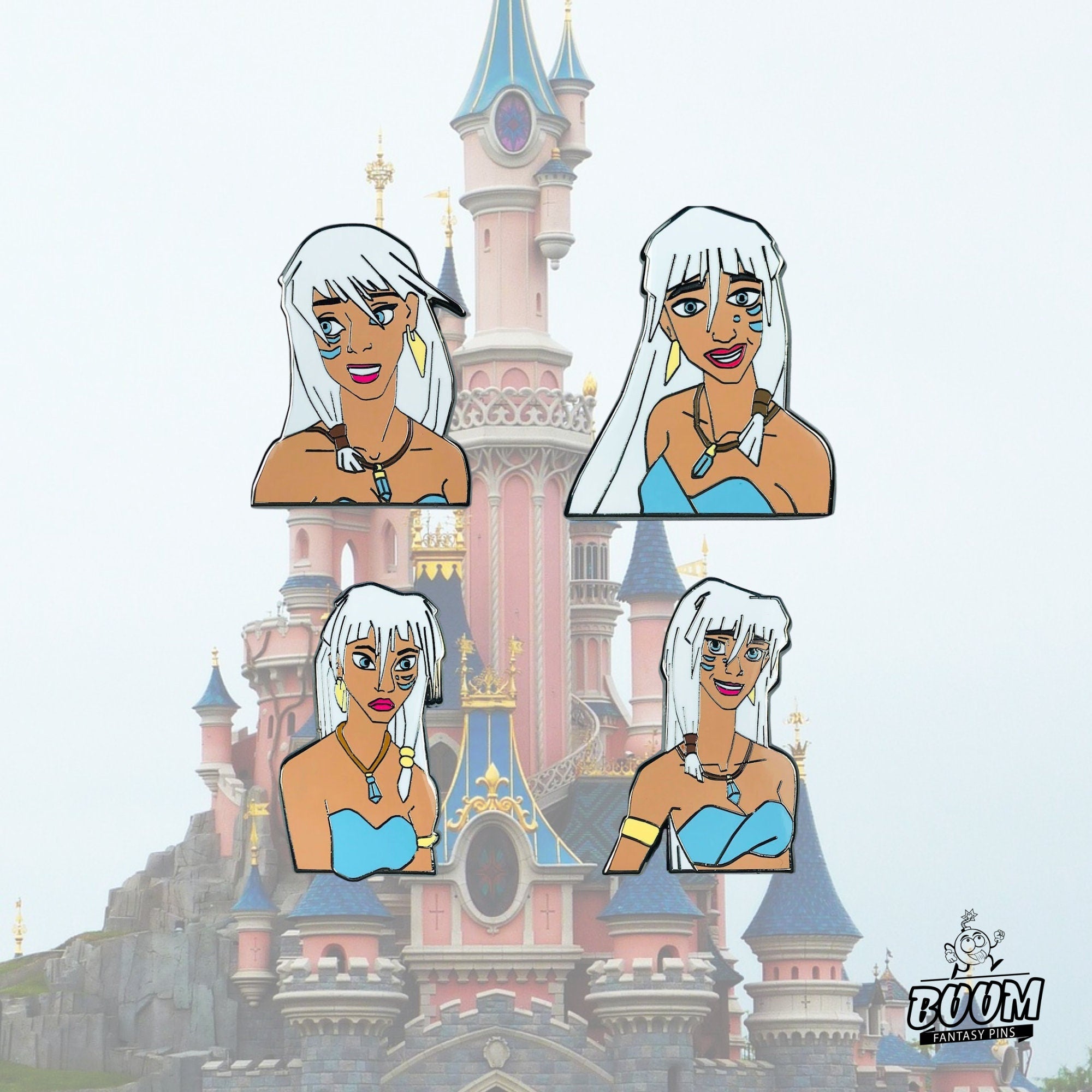 Pin's – Reine Kida d'Atlantide, l'empire perdu – Disney Fantasy