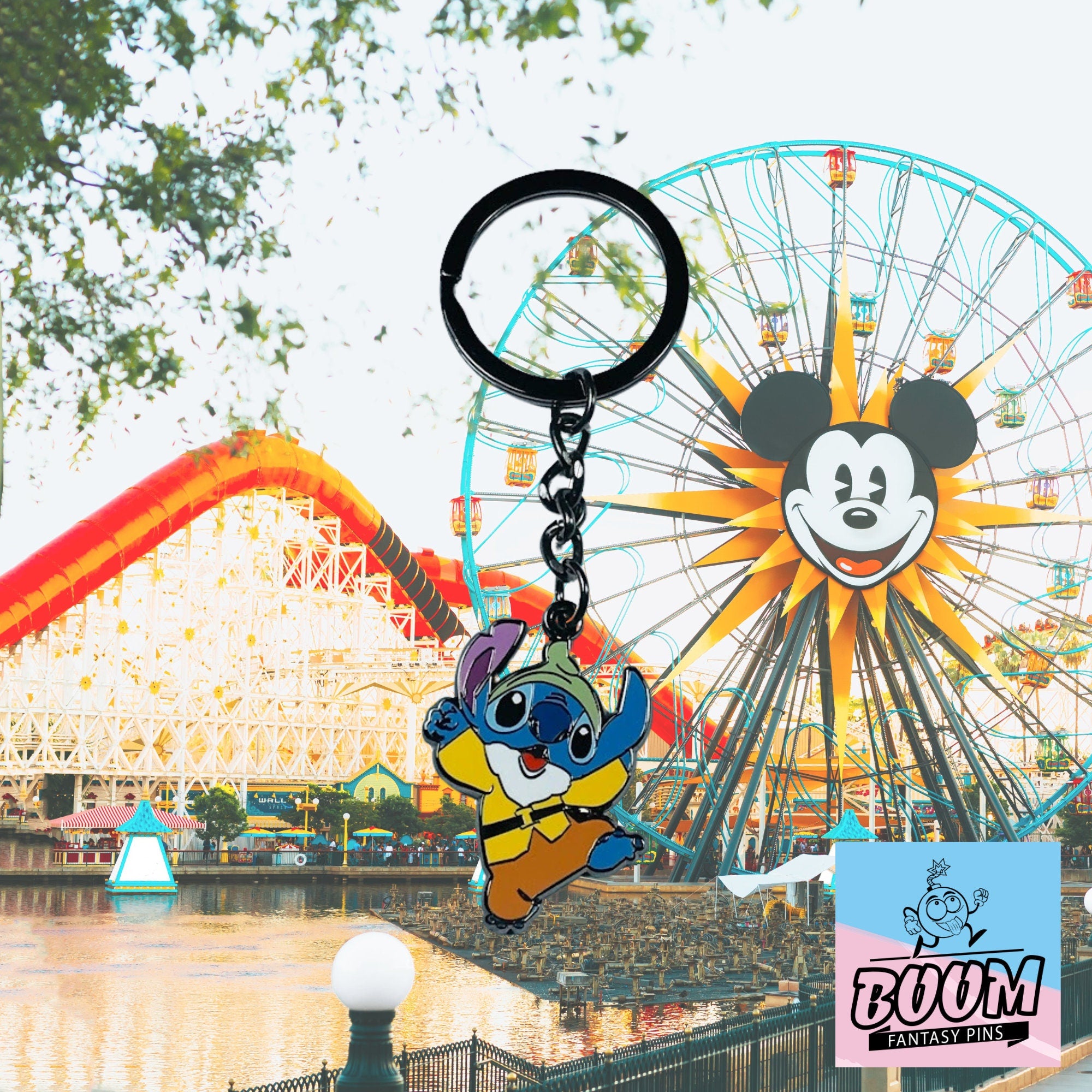 Llavero – Stitch Tímido de Lilo &amp; Stitch – Disney Fantasy