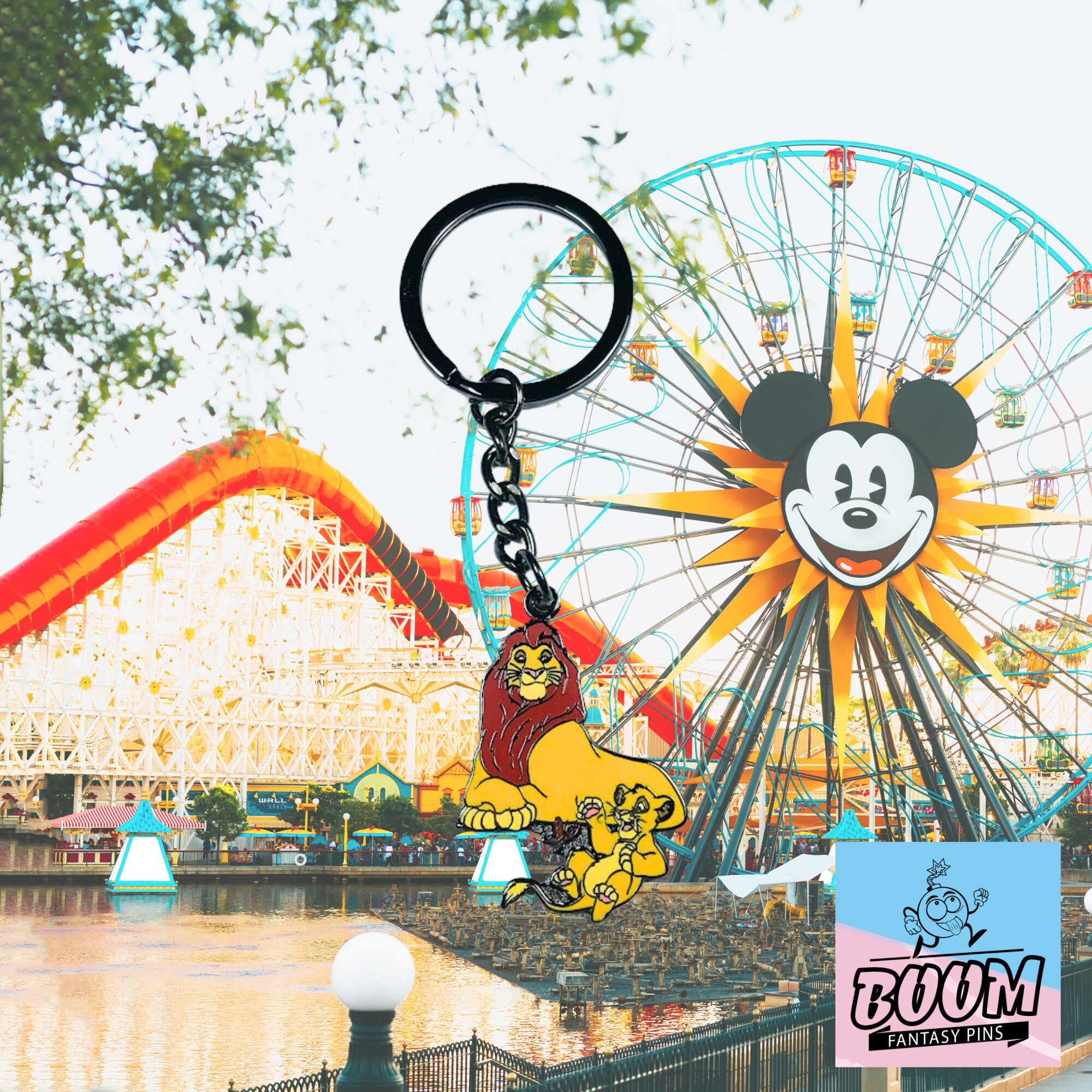 Porte-clés – Simba du Roi Lion – Disney Fantasy