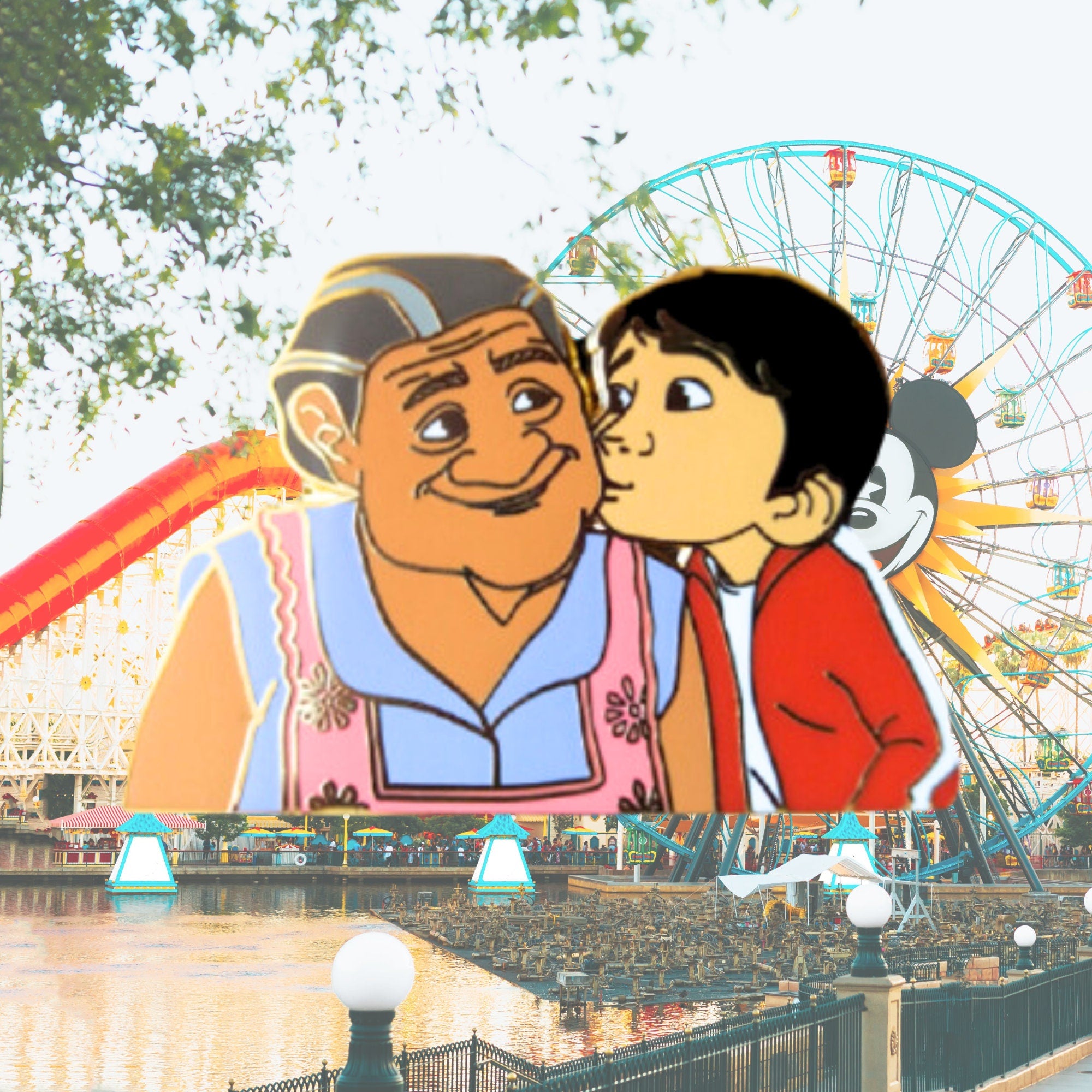 Pin's – Miguel et Maman Coco du film Coco – Disney Fantasy