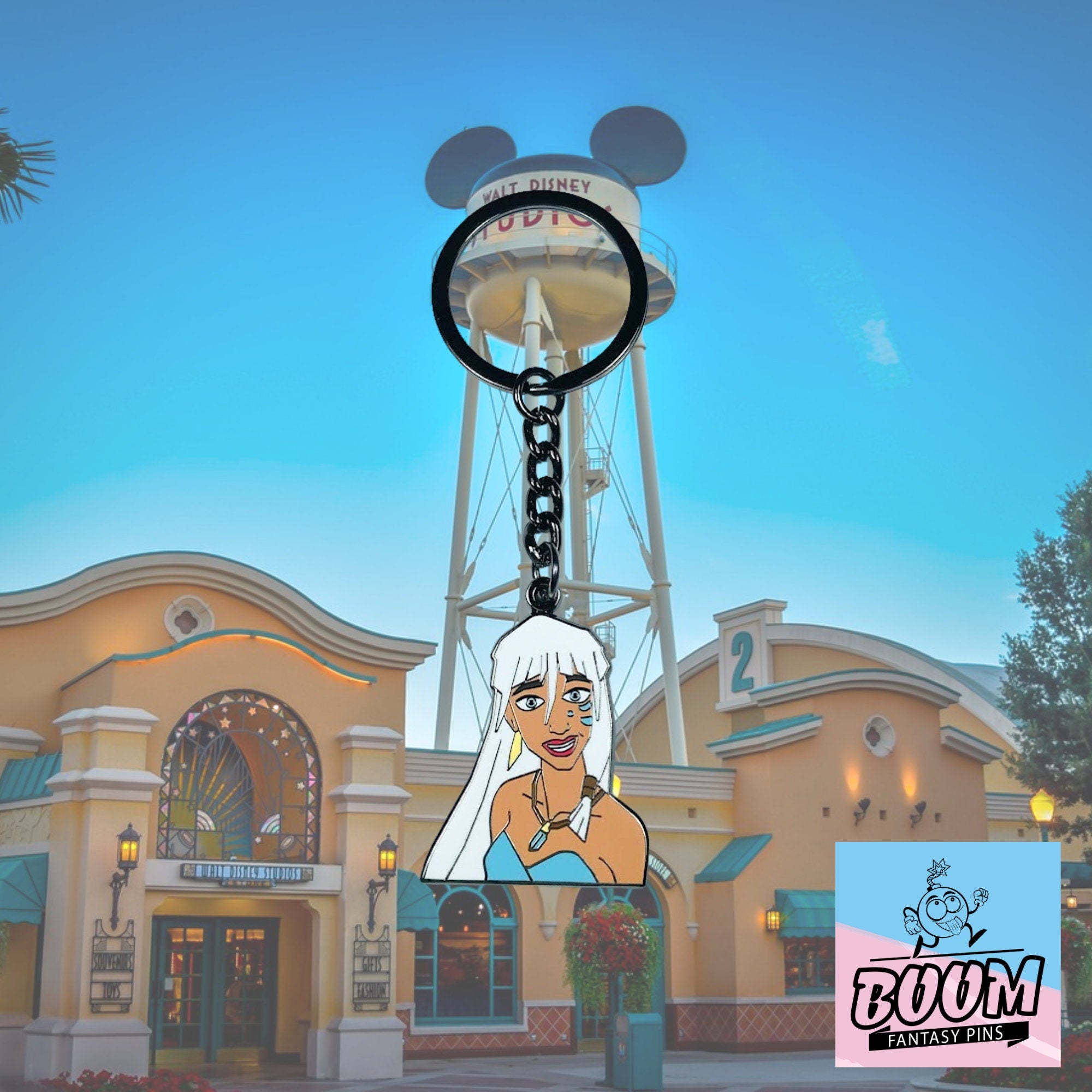 Llavero – Princesa Kida de Atlantis: El Imperio Perdido – Disney Fantasy