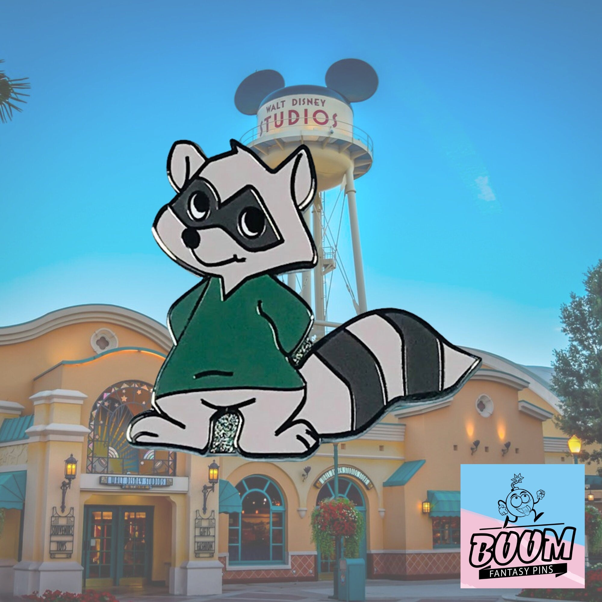 Pin's – Raton laveur de Robin des Bois – Disney Fantasy