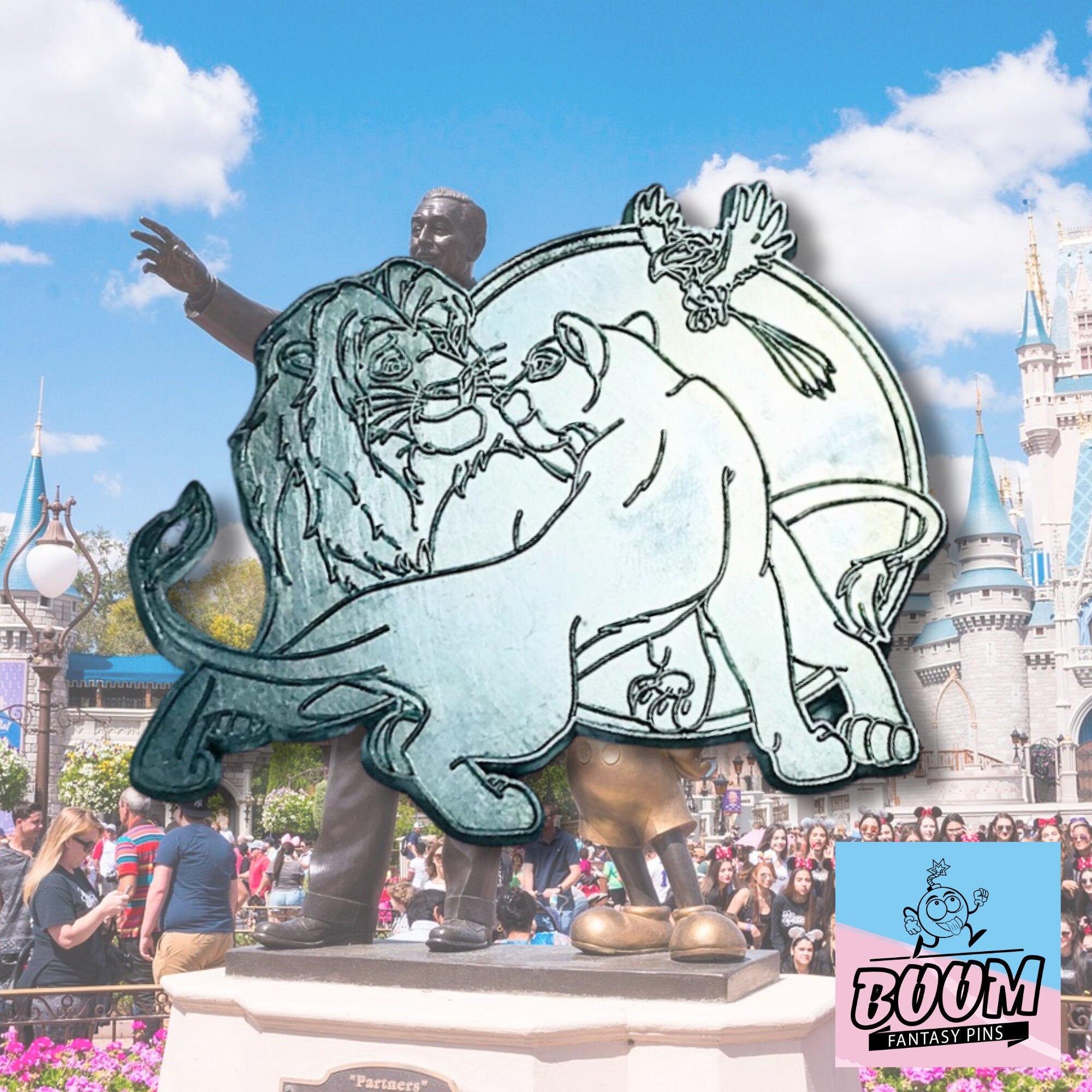 Pin's – Simba, Nala et Zazu du Roi Lion – Disney Fantasy