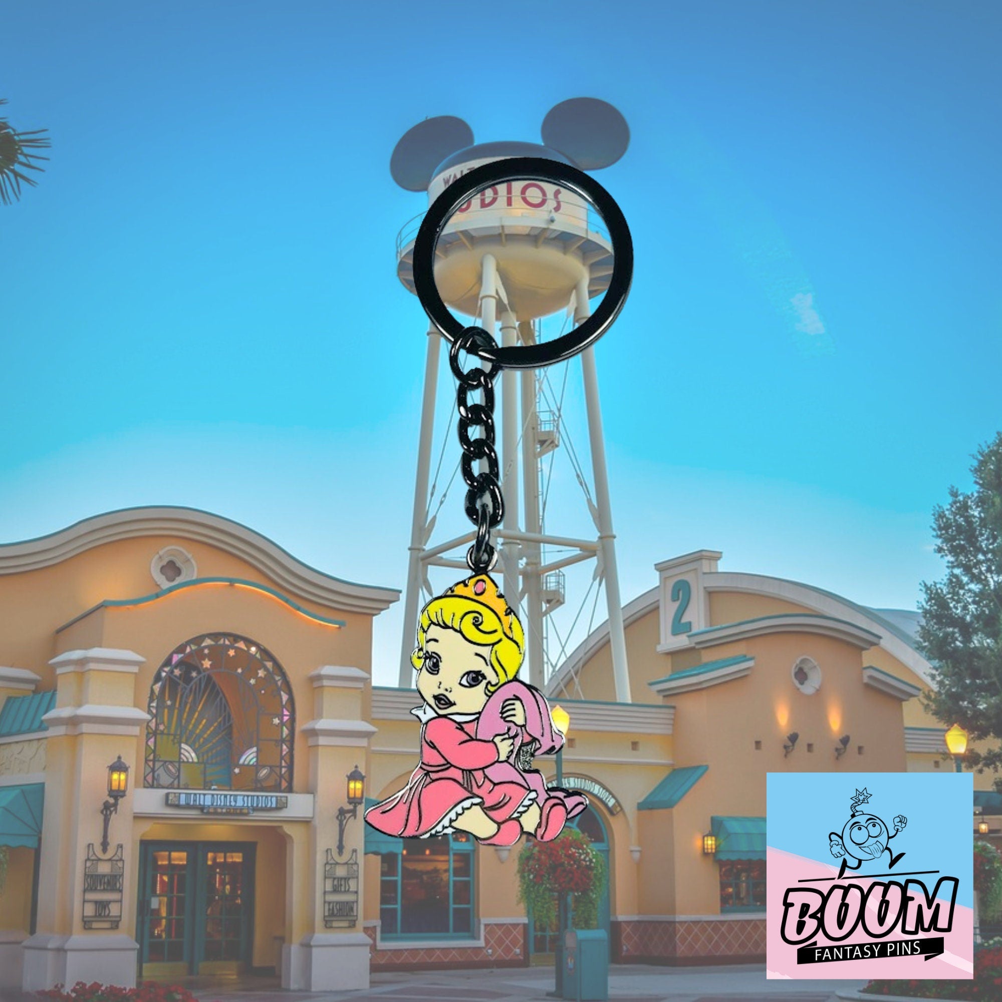 Porte-clés – Aurore enfant de La Belle au bois dormant – Disney Fantasy