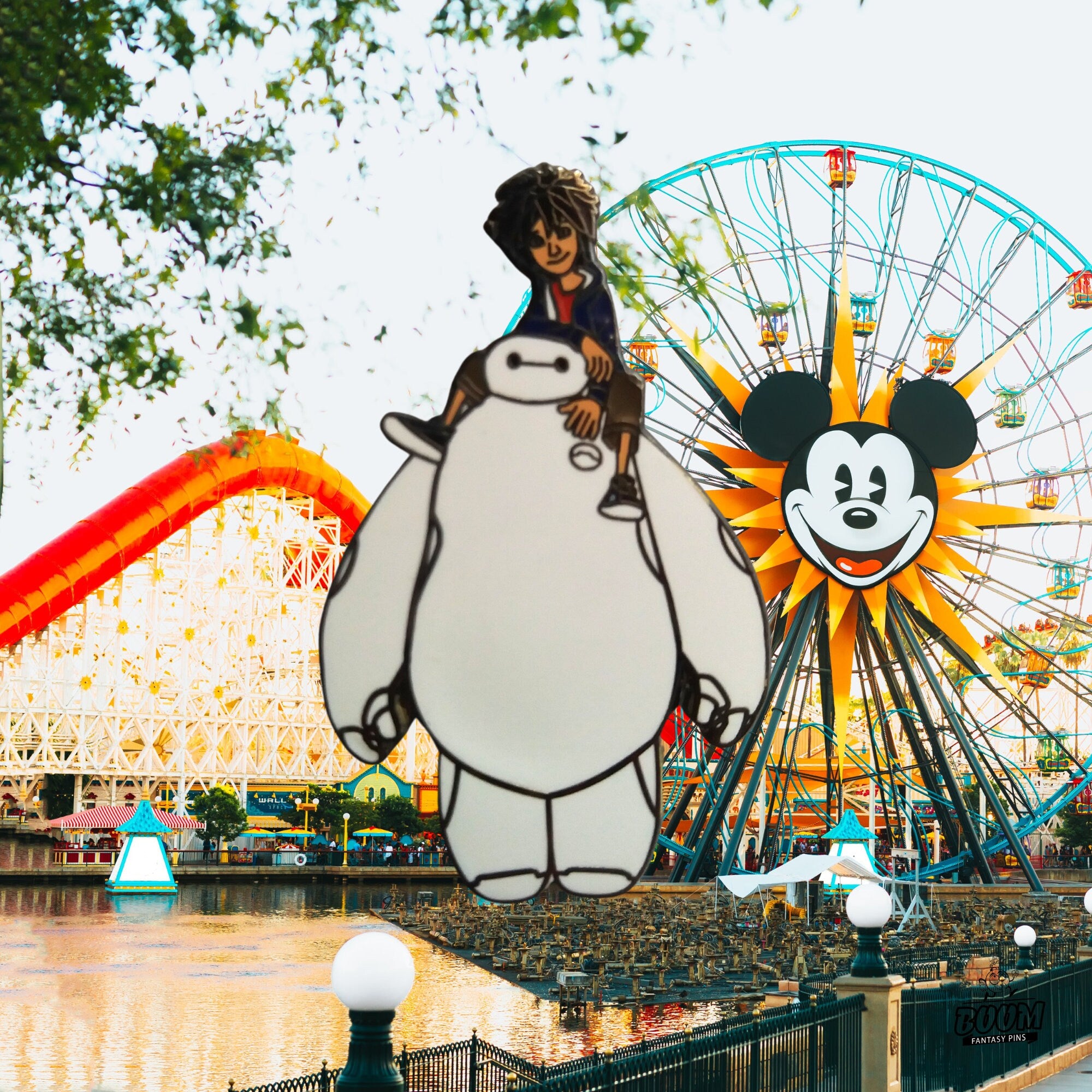Pin – Hiro Hamada y Baymax de Big Hero 6 – Disney Fantasy