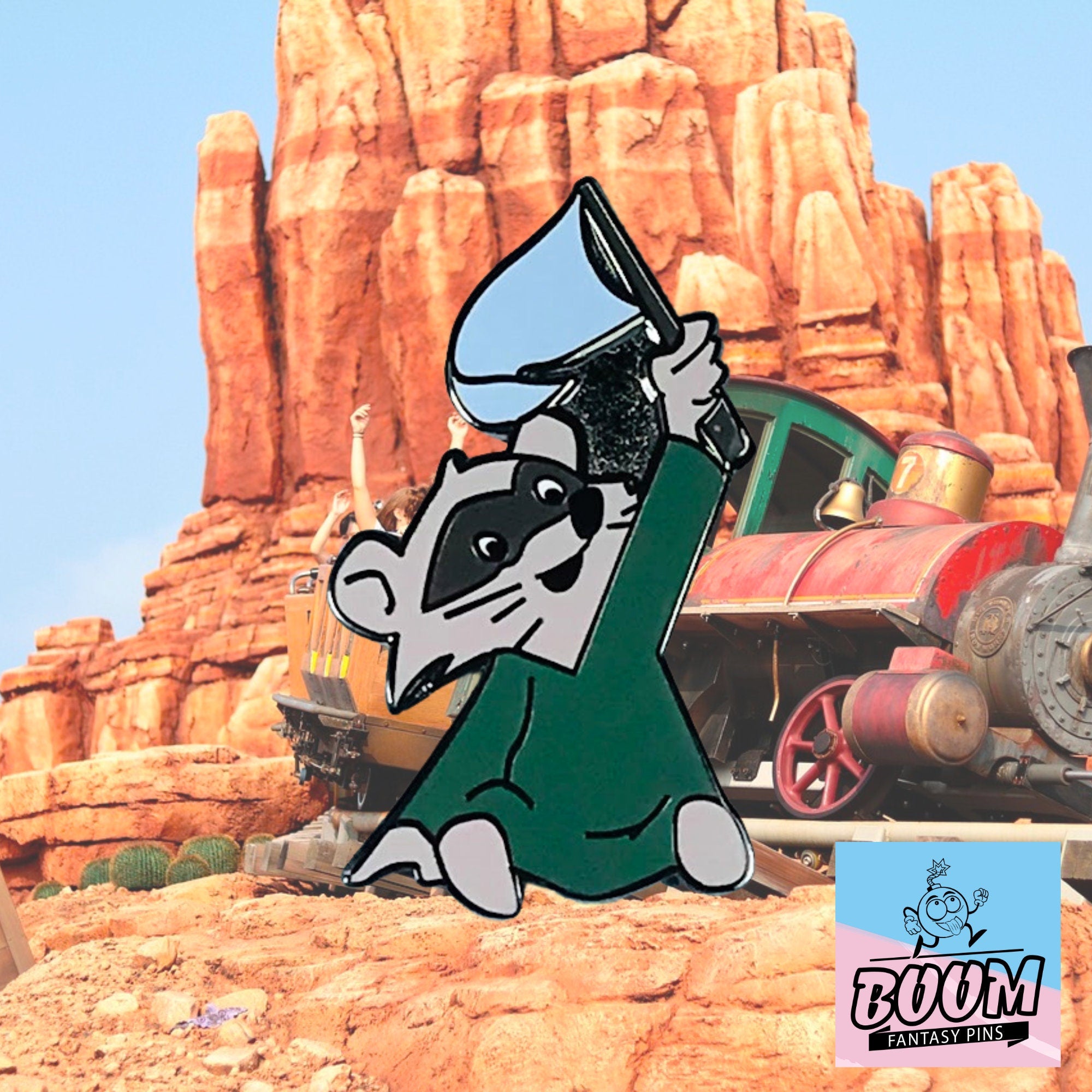 Pin's – Raton laveur de Robin des Bois – Disney Fantasy