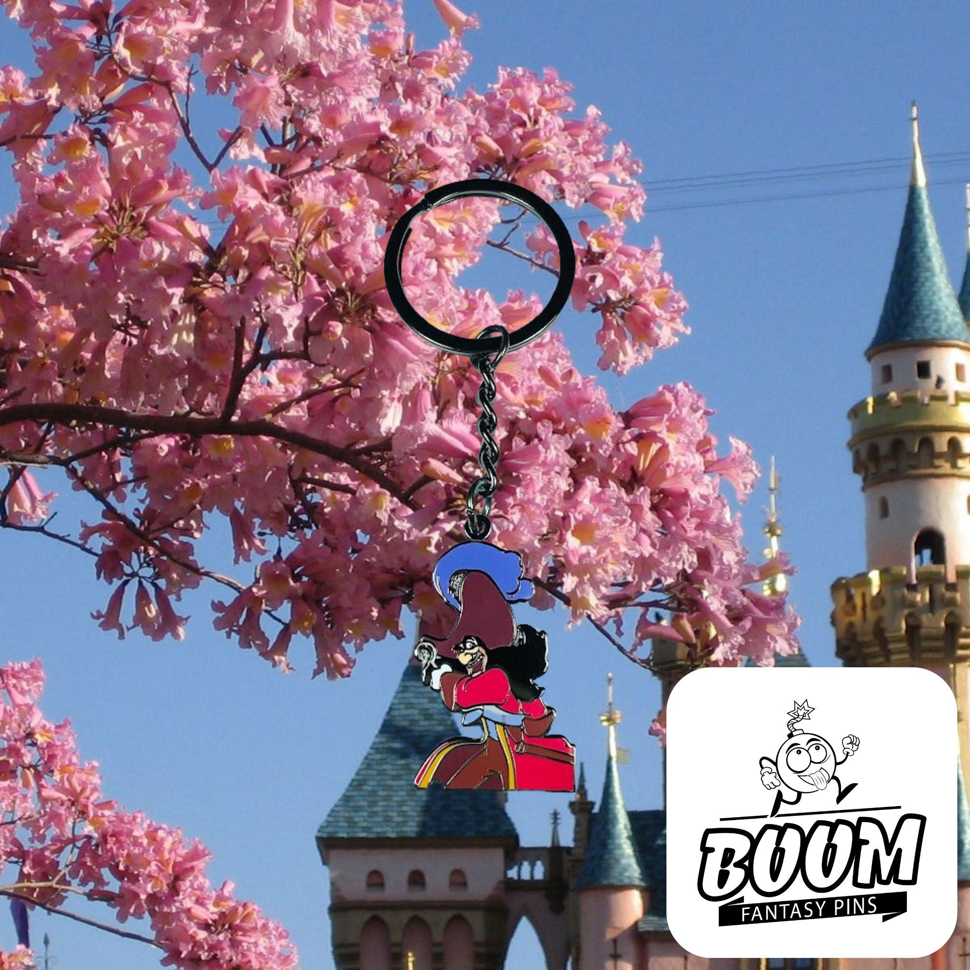 Llavero – Capitán Garfio de Peter Pan – Disney Fantasy