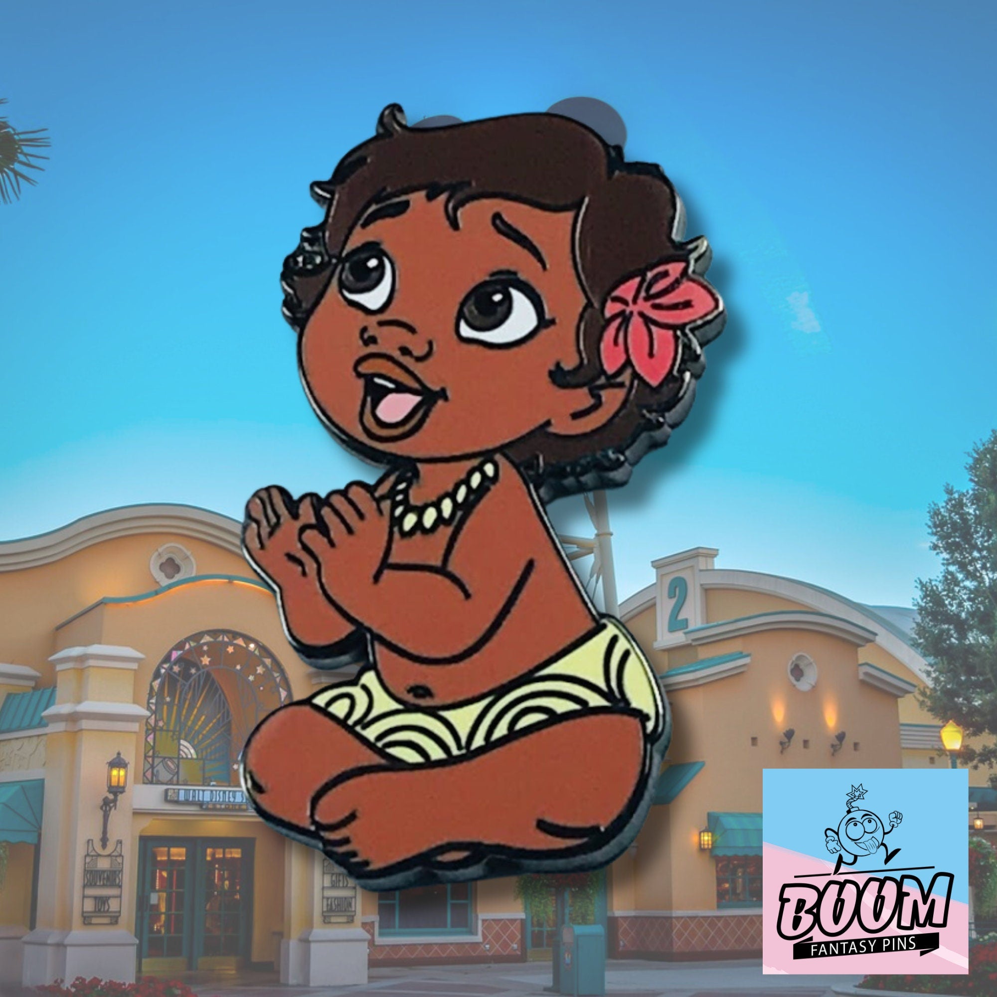 Pin – Princess Moana from Moana – Disney Fantasy