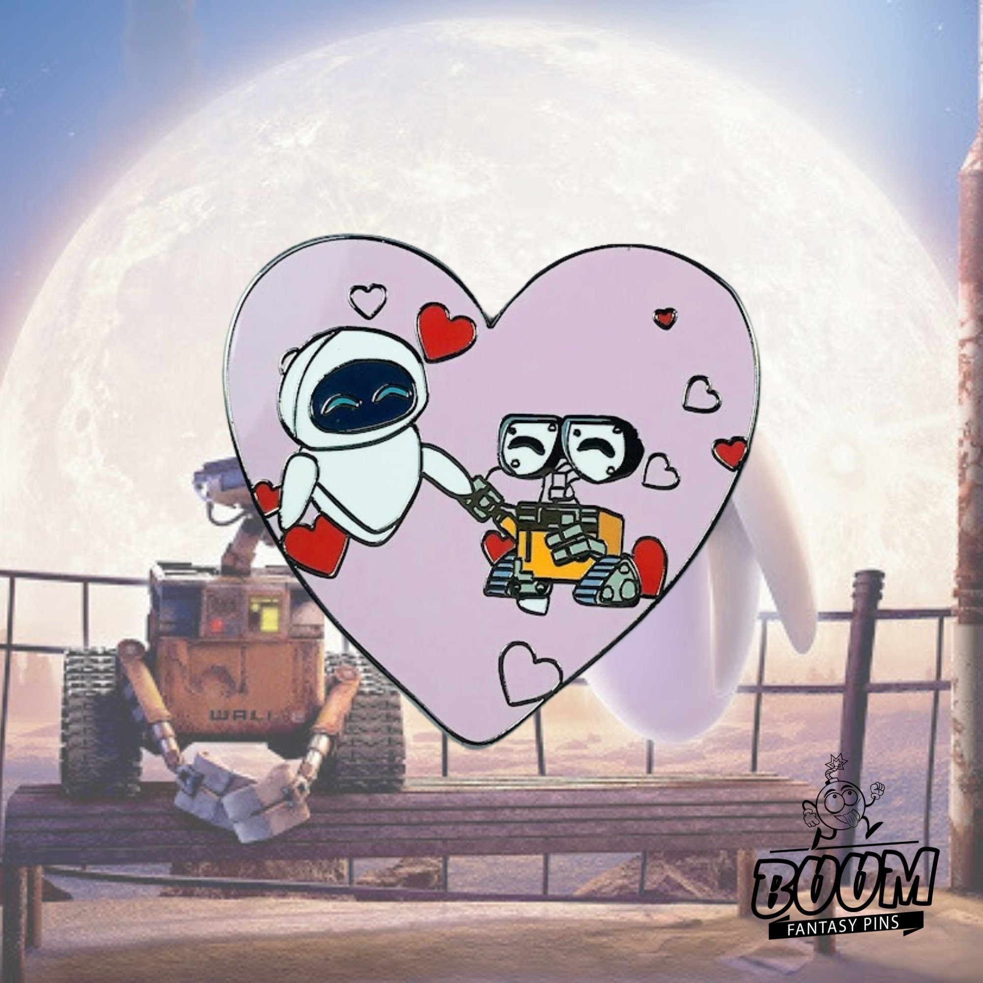Pin – WALL-E y EVA de WALL-E – Disney Fantasy