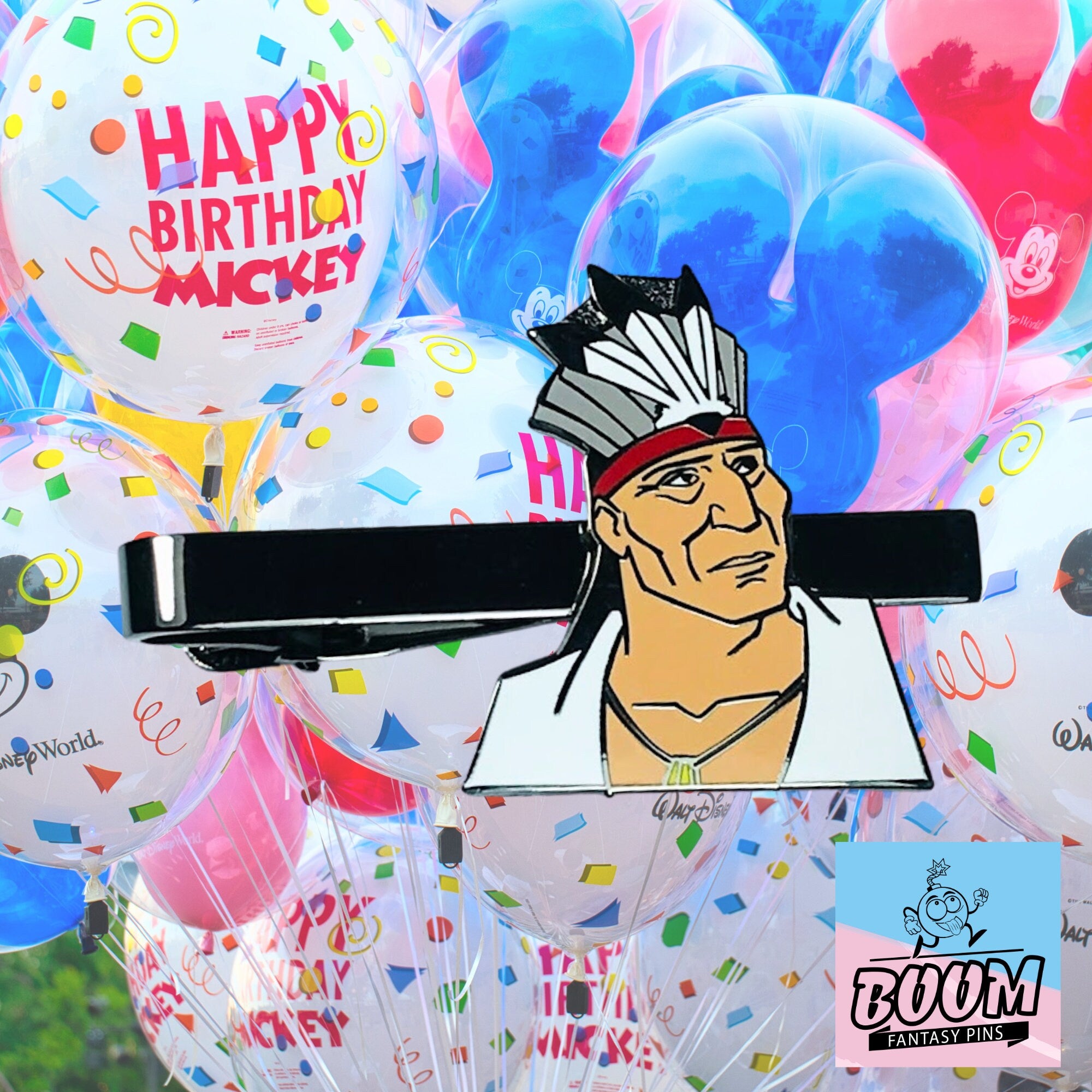 Pince à cravate – Chef Powhatan de Pocahontas – Disney Fantasy