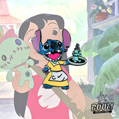 Pin – Experimento 626 Punto con trapos de Lilo y Stitch – Disney Fantasy