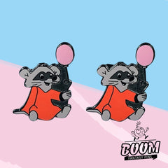 Cufflinks – Raccoon Robin Hood from Robin Hood – Disney Fantasy