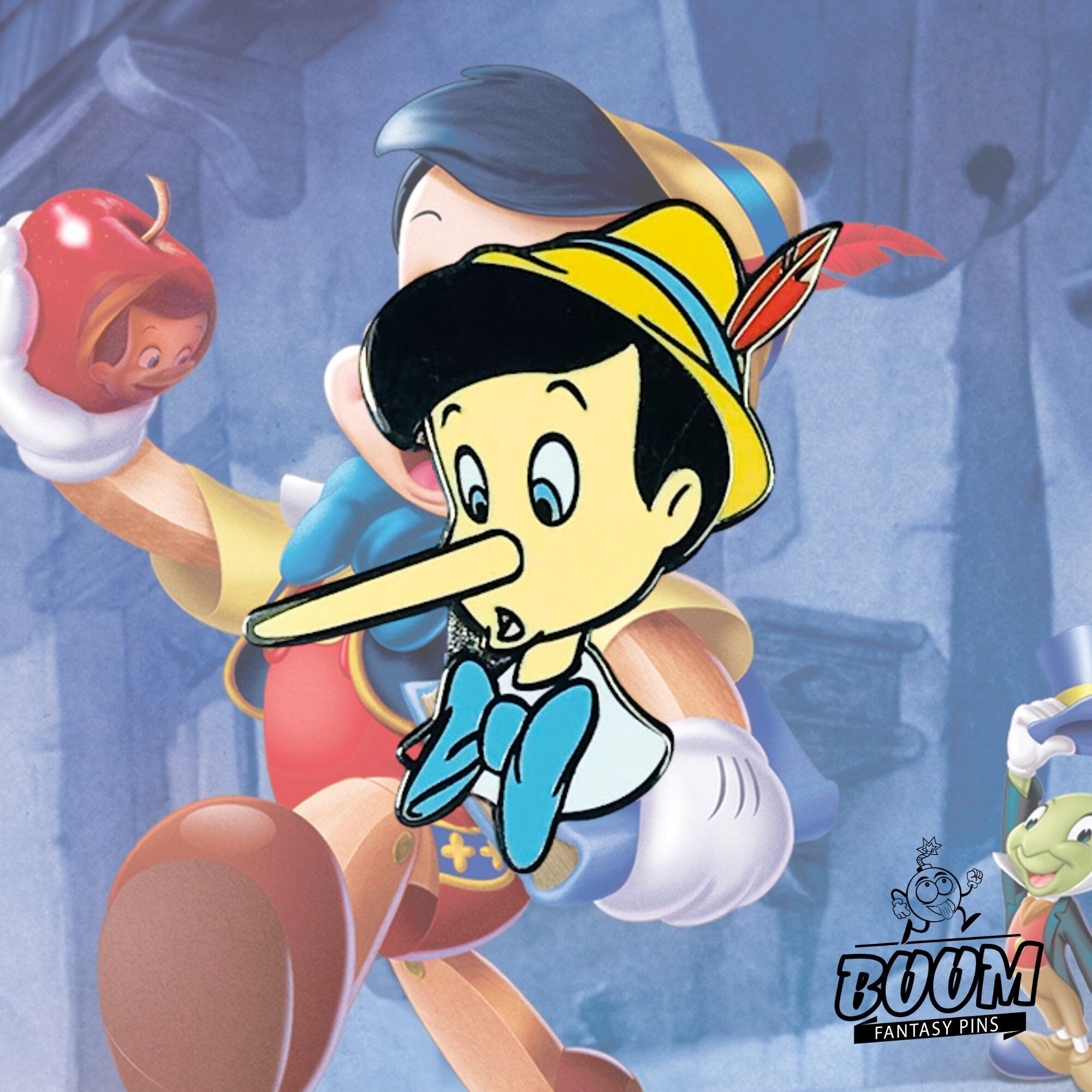 Pin's – Pinocchio du film Pinocchio de Disney Fantasy