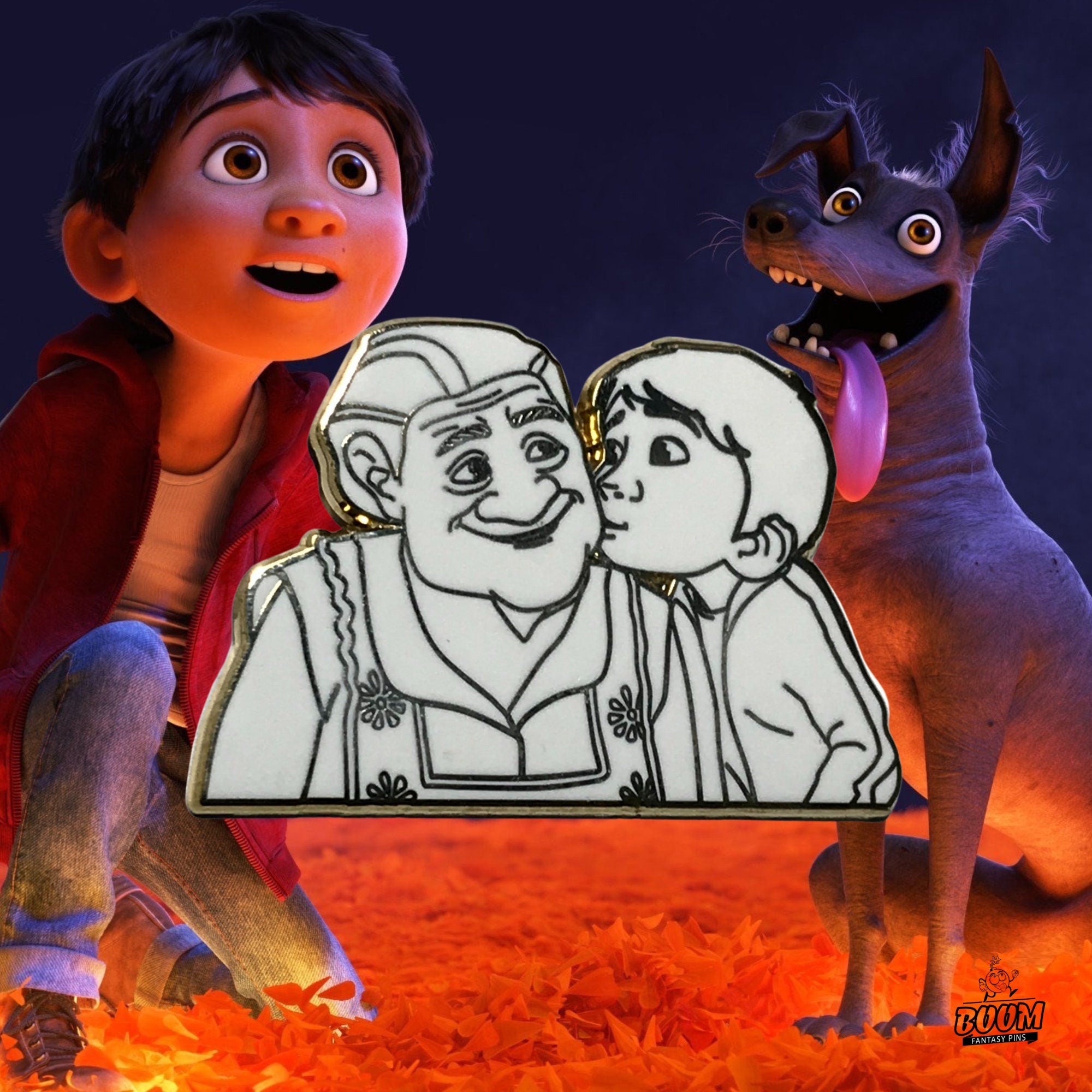Pin – Miguel y Mamá Coco de Coco – Disney Fantasy